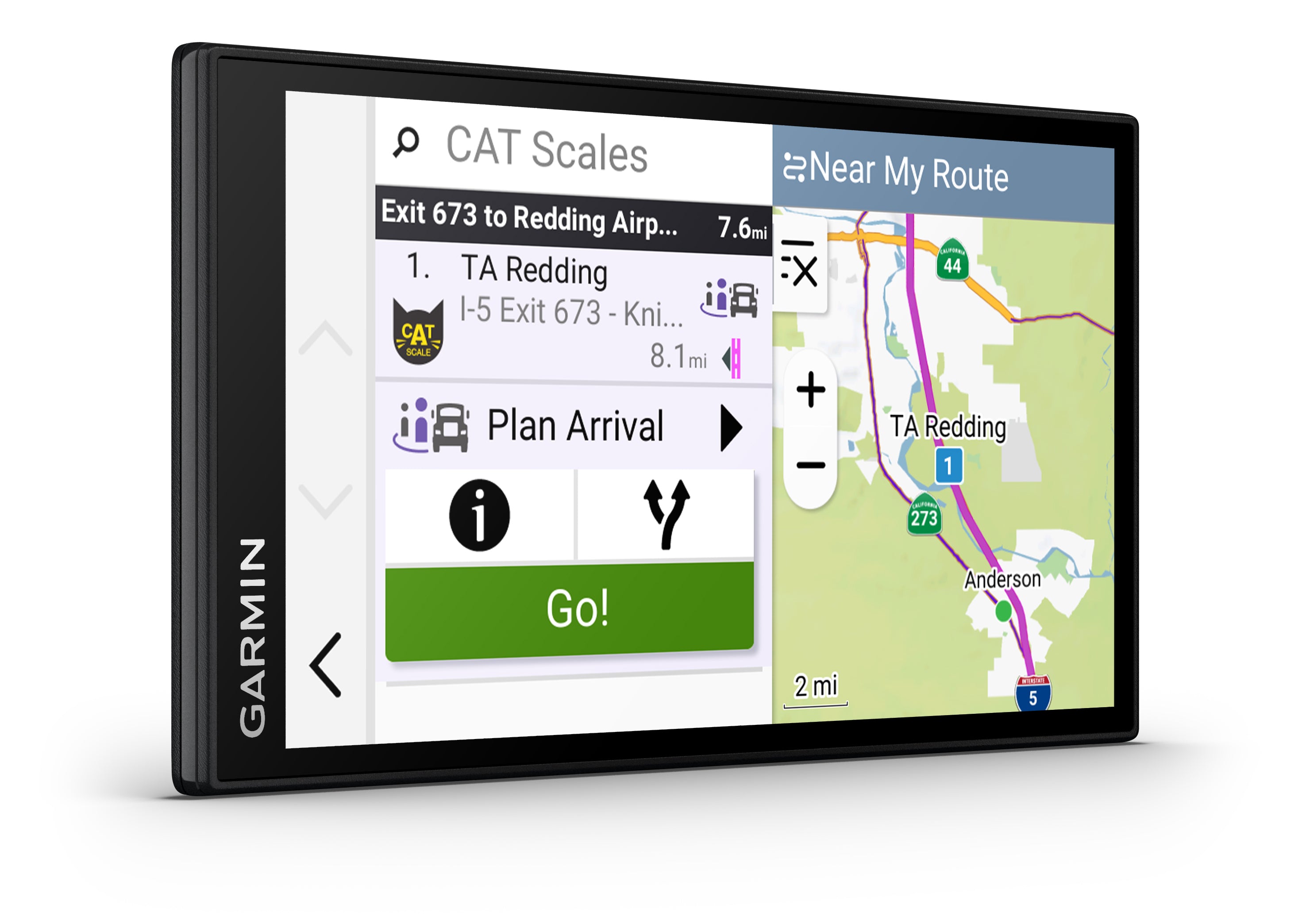 Navigateur de camion Gamin Dezl OTR620
