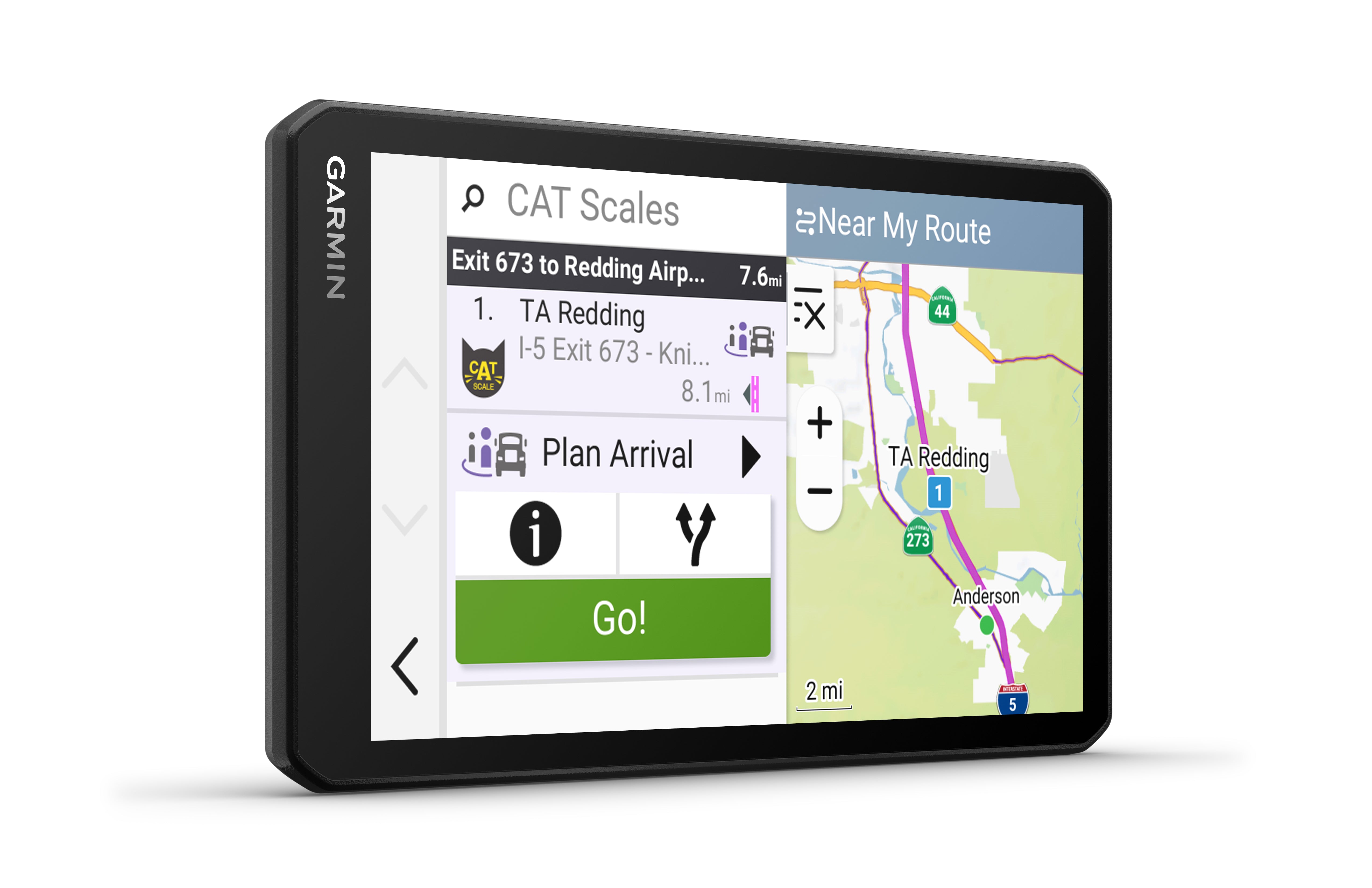 Garmin Dezl OTR725 Truck Navigator