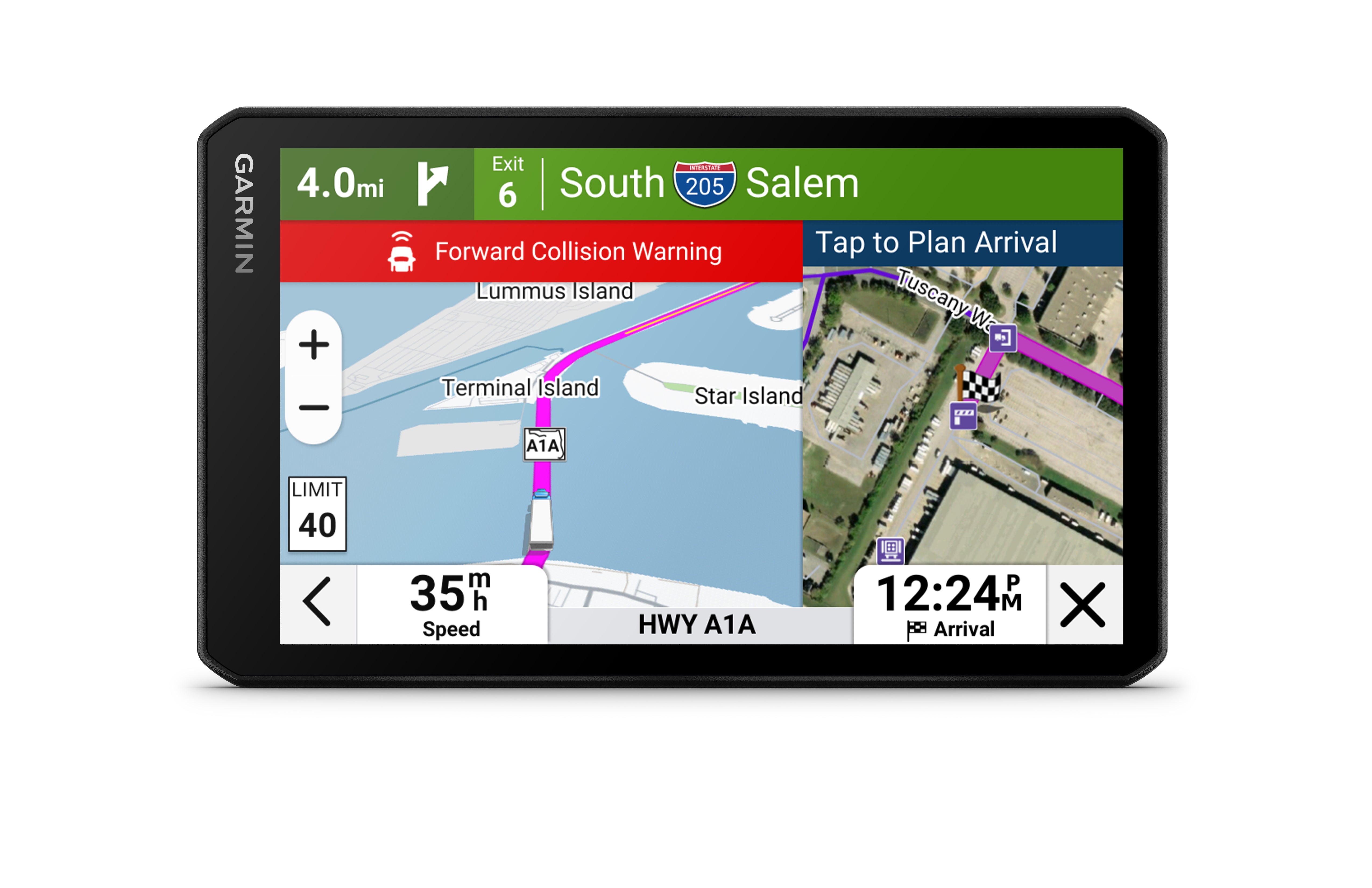 Garmin Dezl OTR725 Truck Navigator