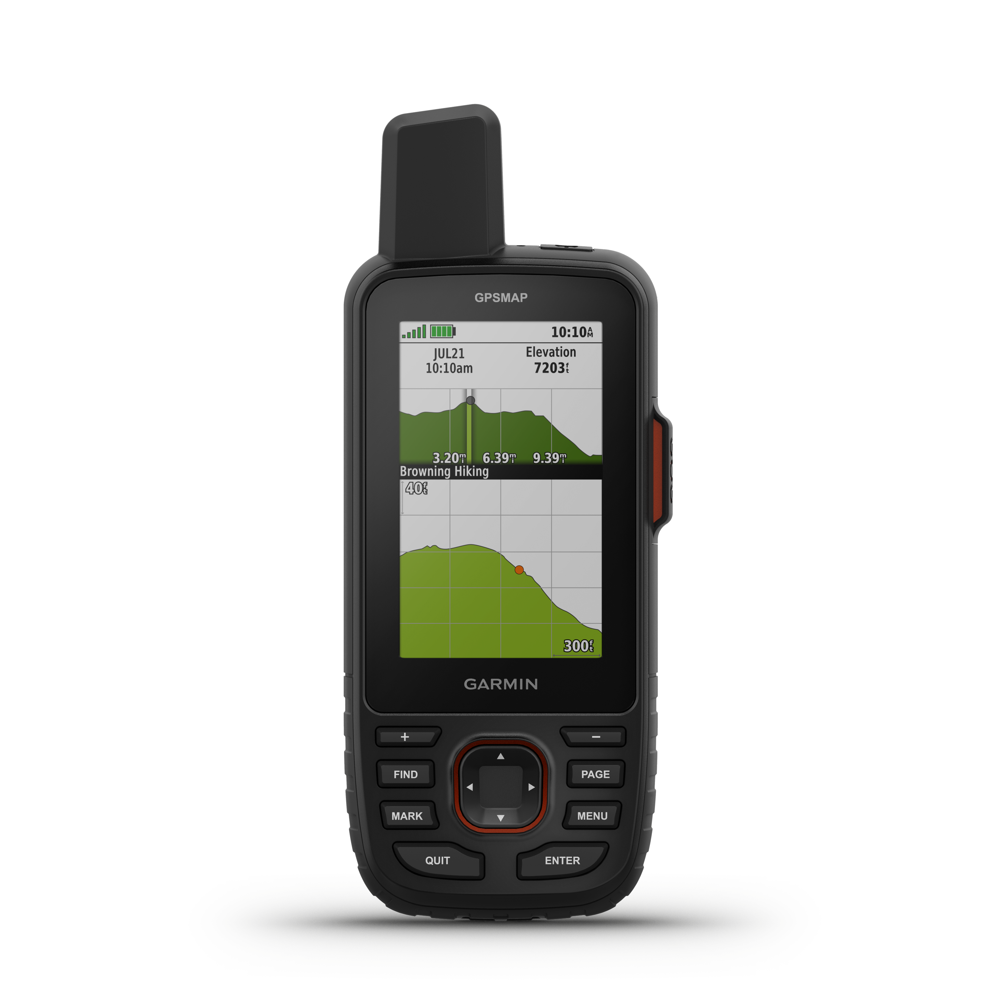 Carte GPS portable Garmin pour l'extérieur avec technologie satellite