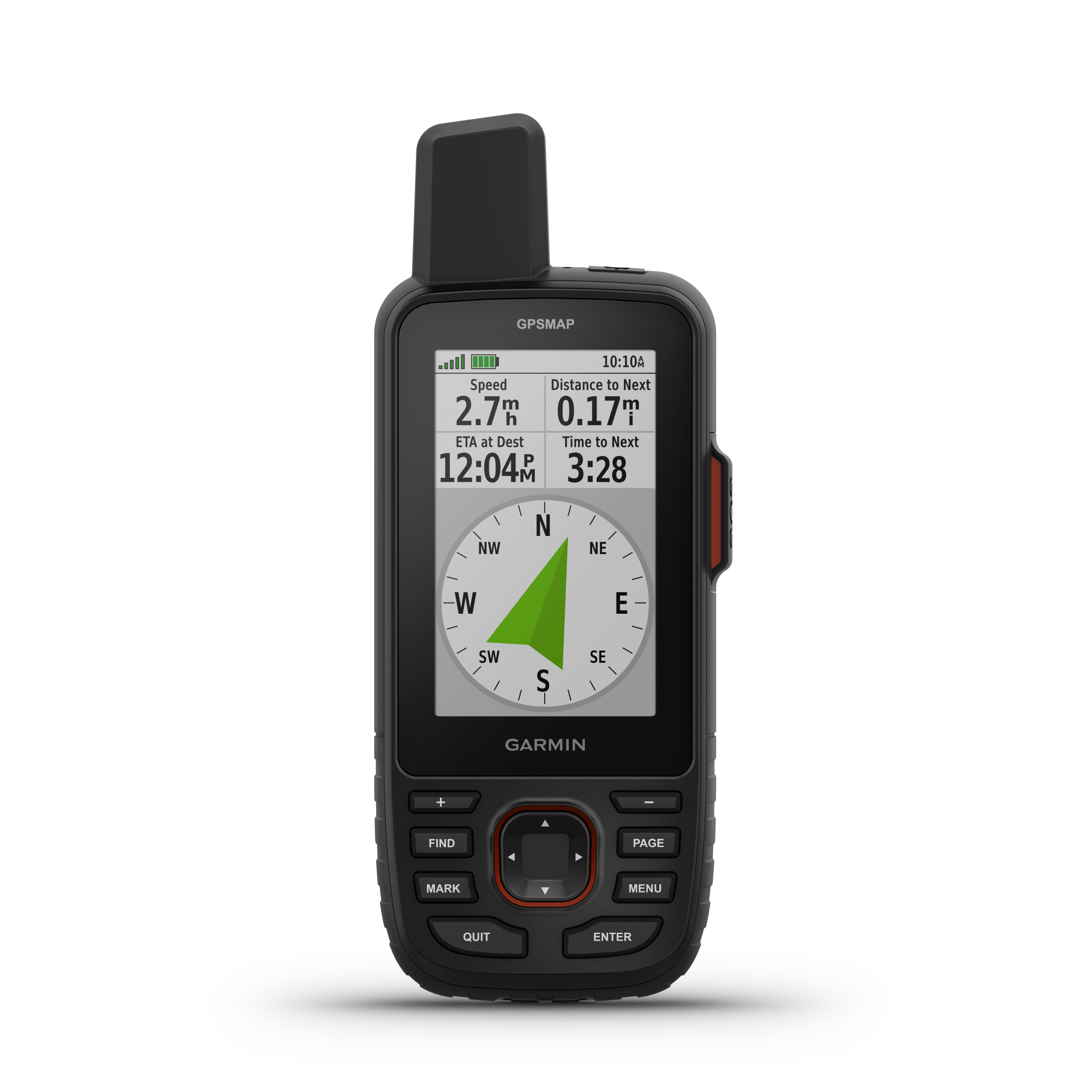 Carte GPS portable Garmin pour l'extérieur avec technologie satellite