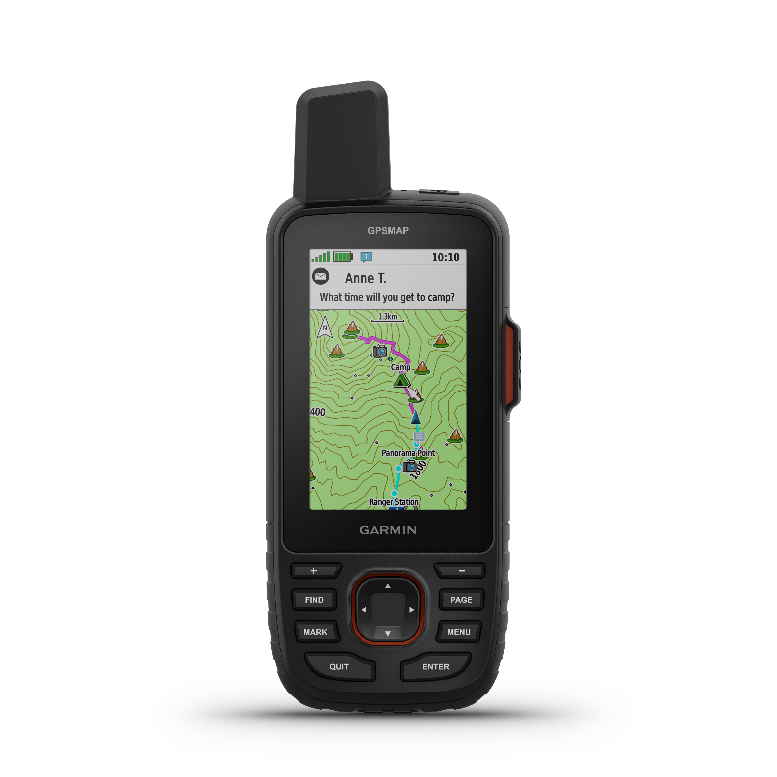 Carte GPS portable Garmin pour l'extérieur avec technologie satellite