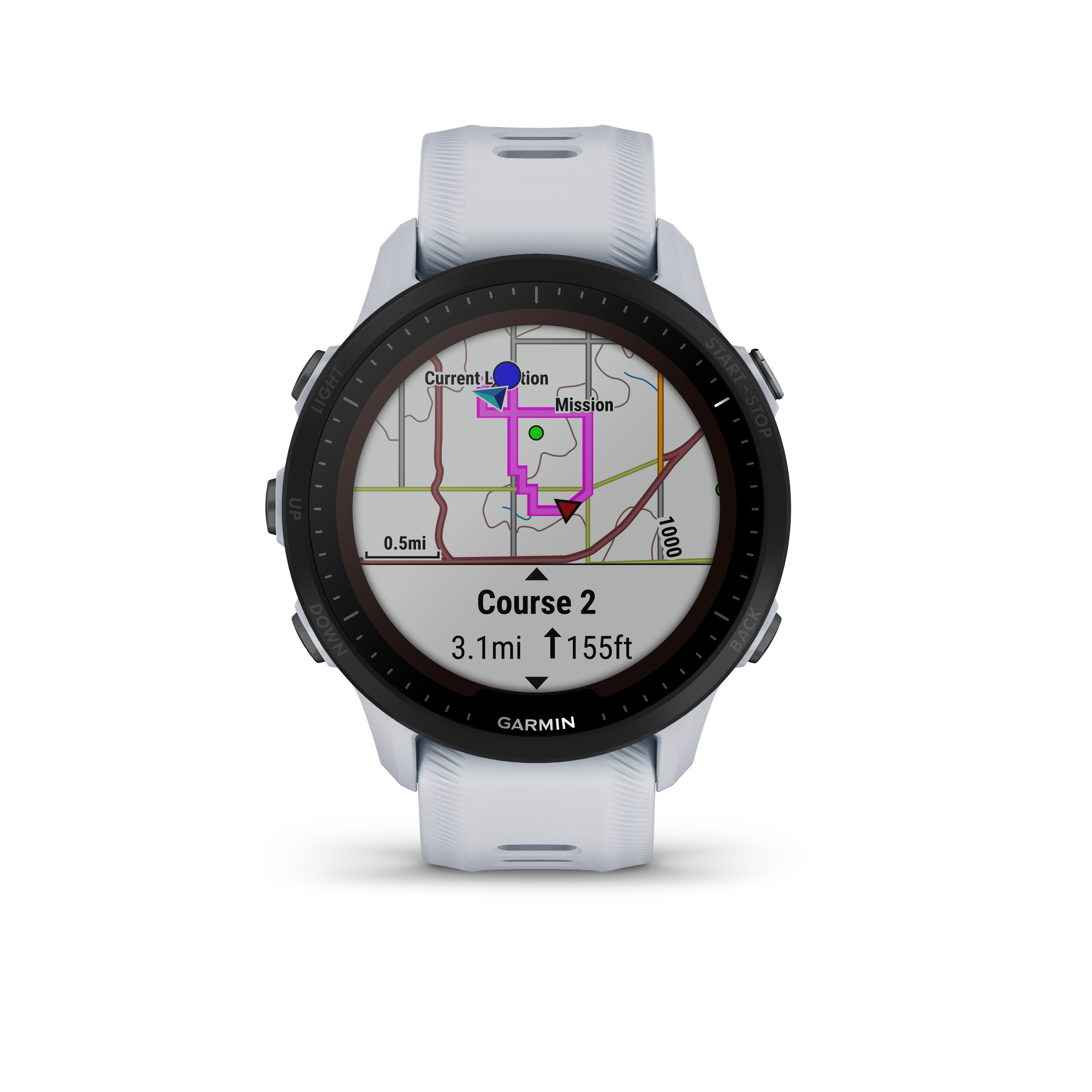 Garmin Forerunner Solar 955 - Whitestone