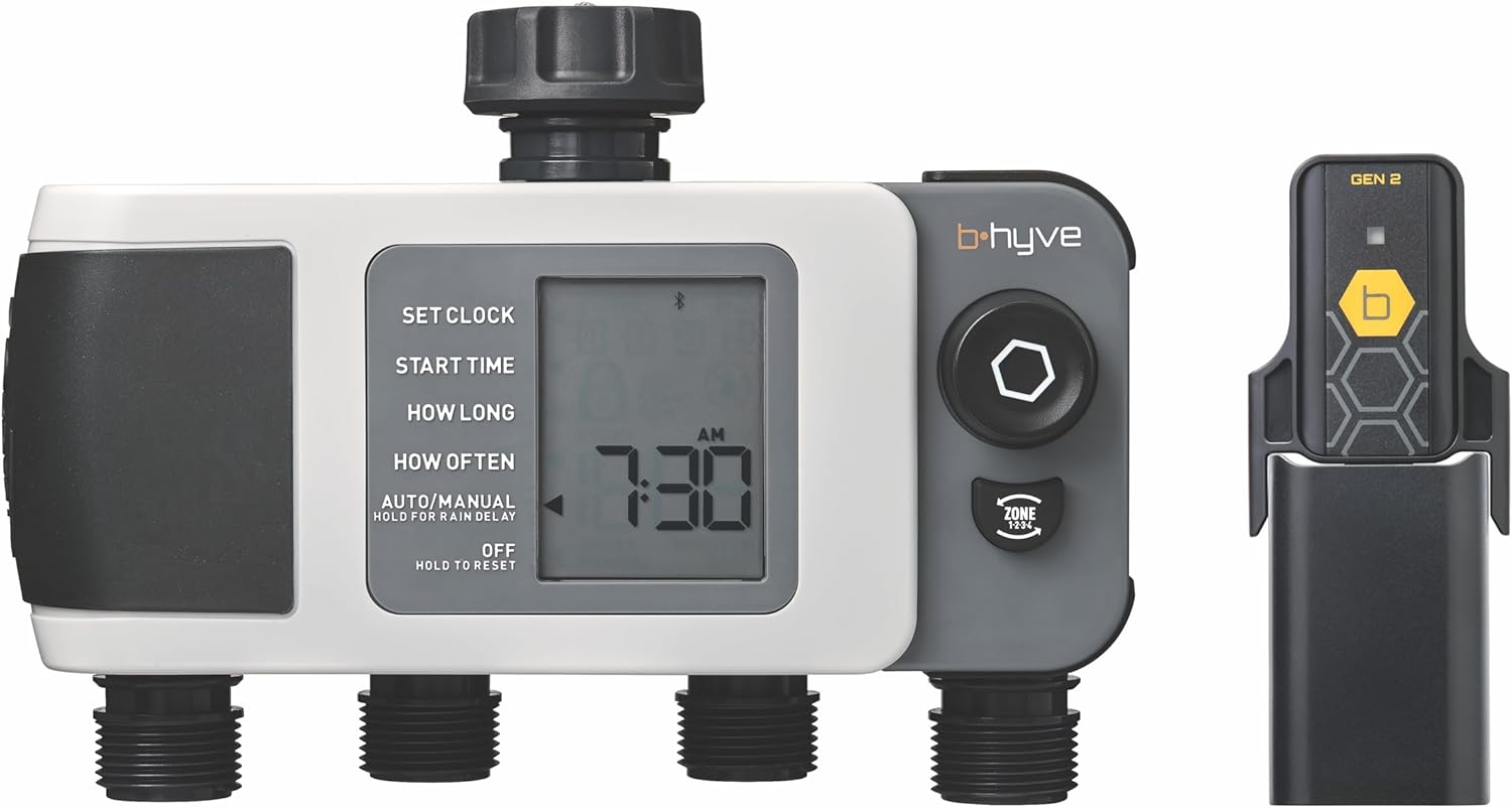 Orbit B-hyve XD 4-Port Smart Hose Watering Timer (minuteur d'arrosage intelligent)