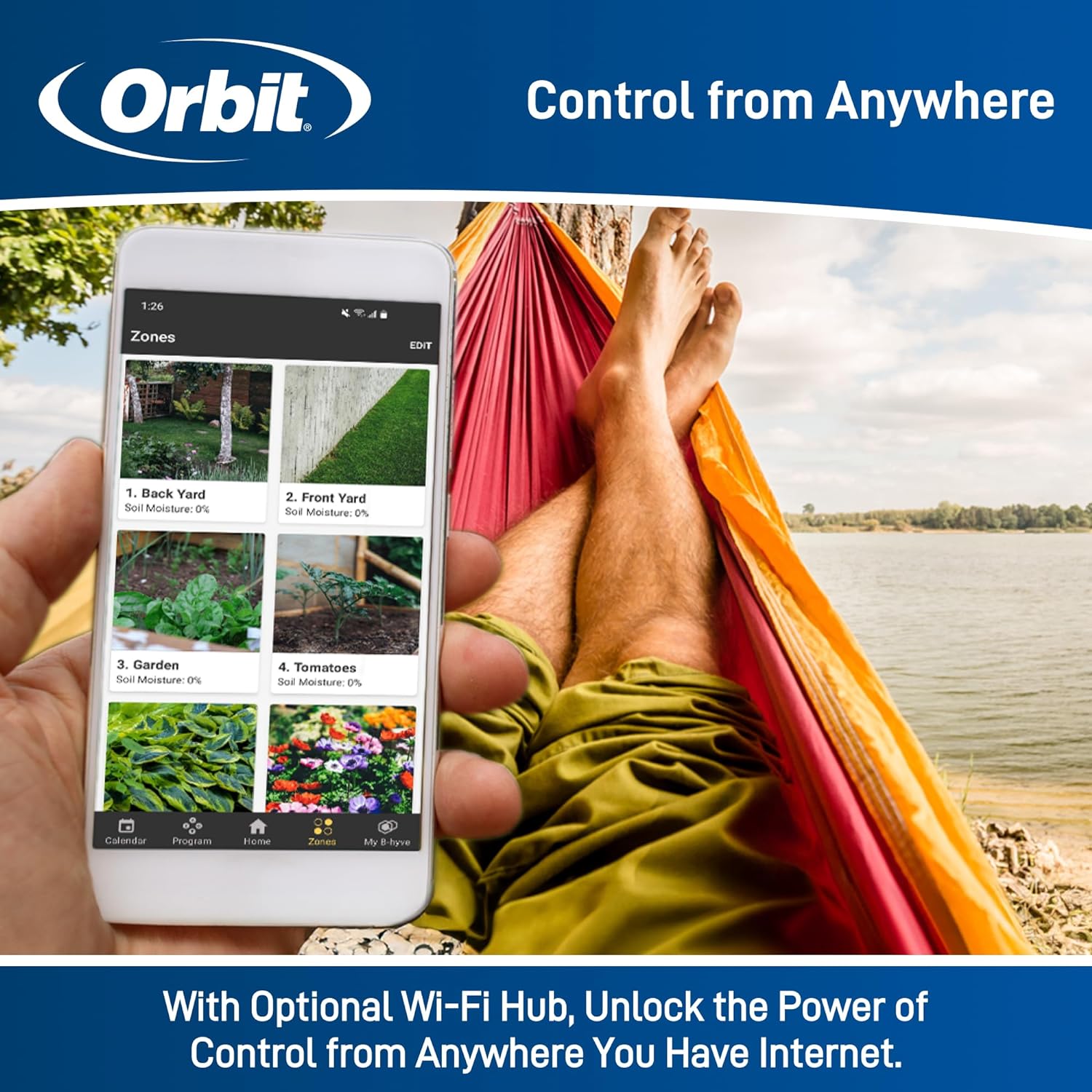 Orbit B-hyve XD 4-Port Smart Hose Watering Timer (minuteur d'arrosage intelligent)