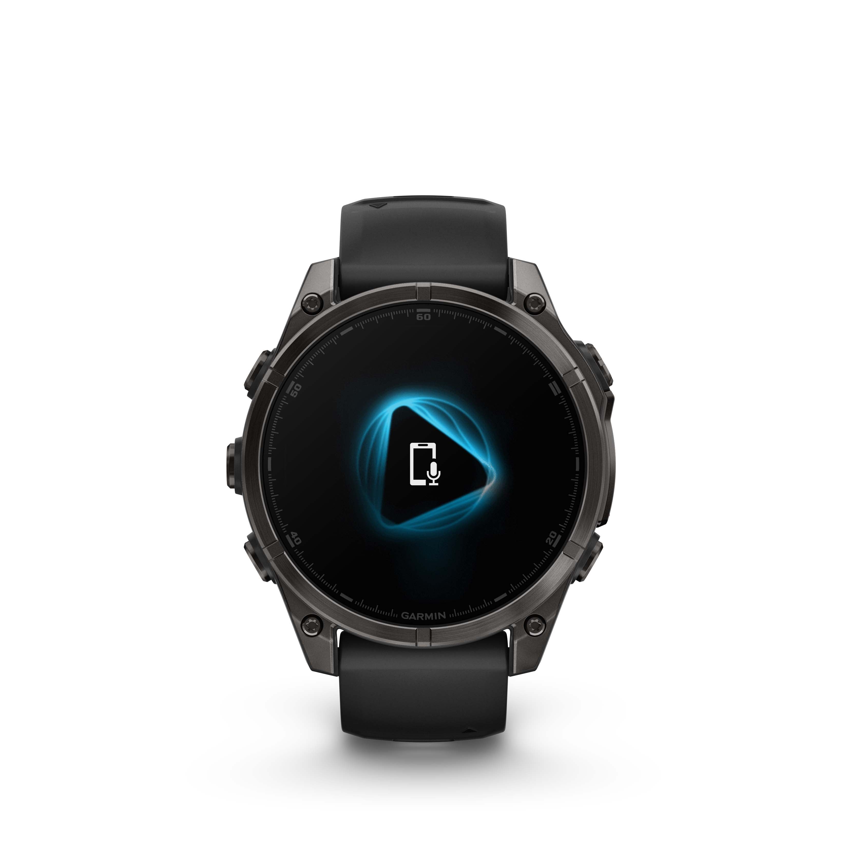 Garmin Fenix 8 47mm Amoled - Gris carbone saphir
