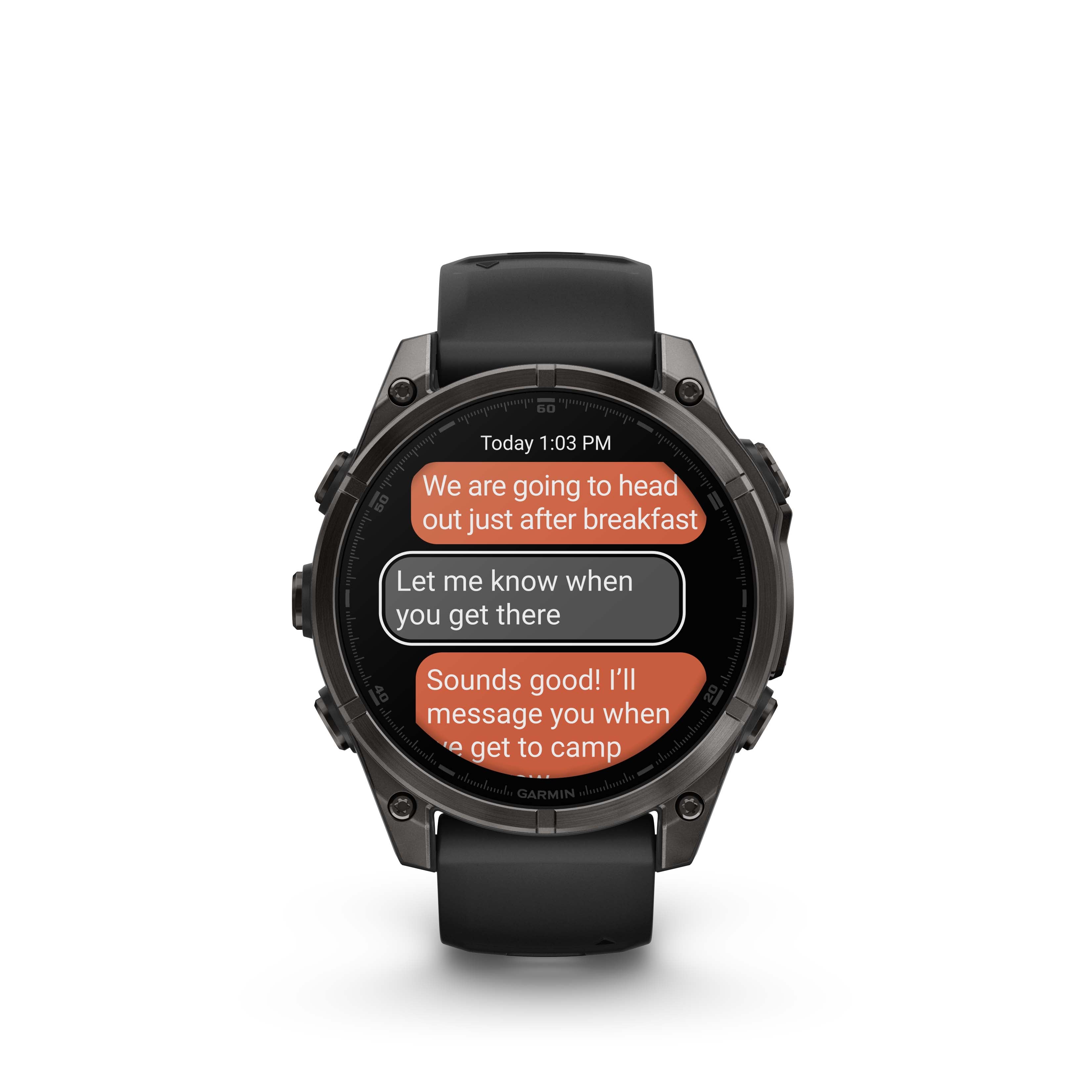 Garmin Fenix 8 47mm Amoled - Gris carbone saphir