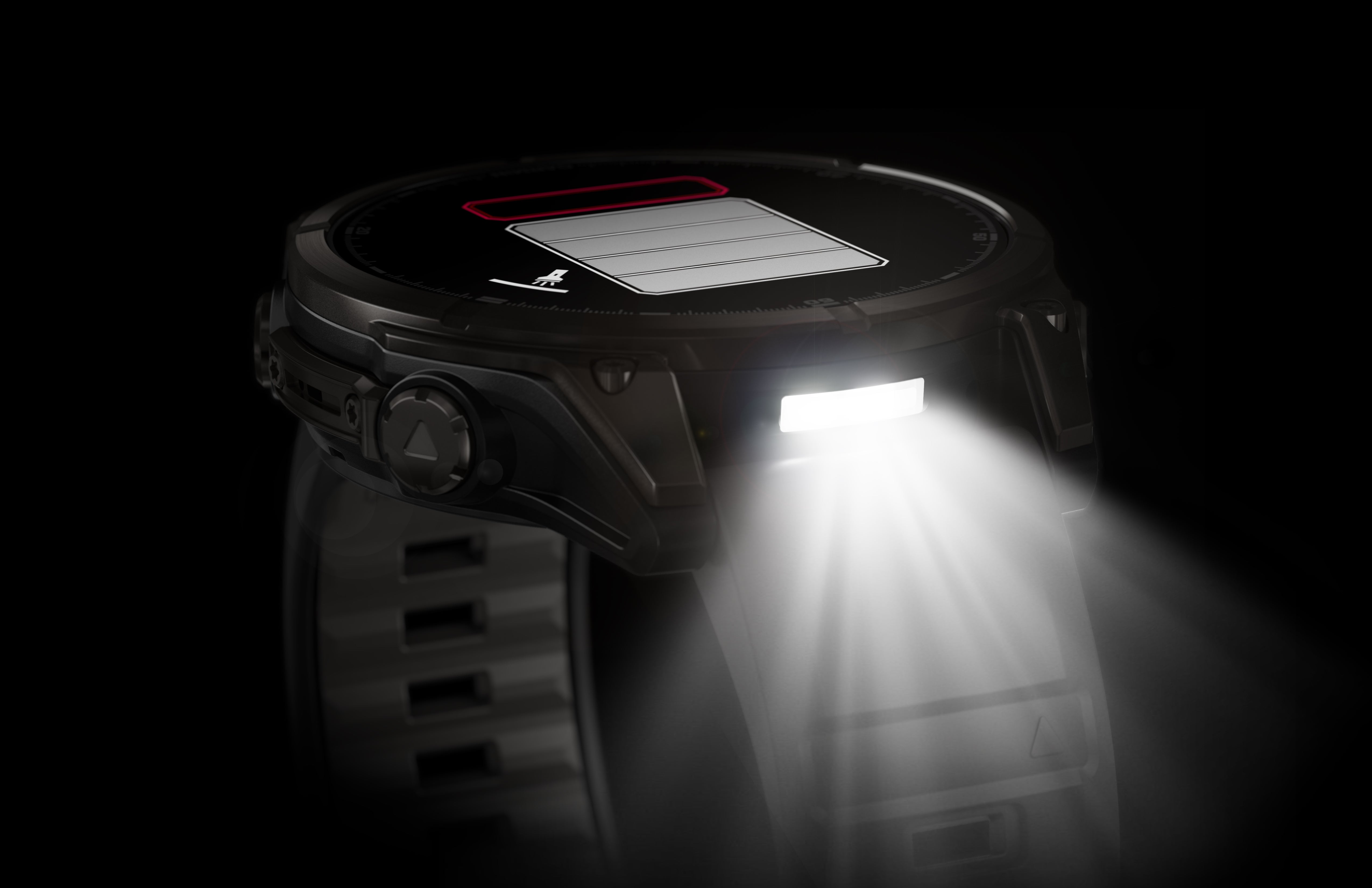 Garmin Fenix 8 47mm Amoled - Gris carbone saphir
