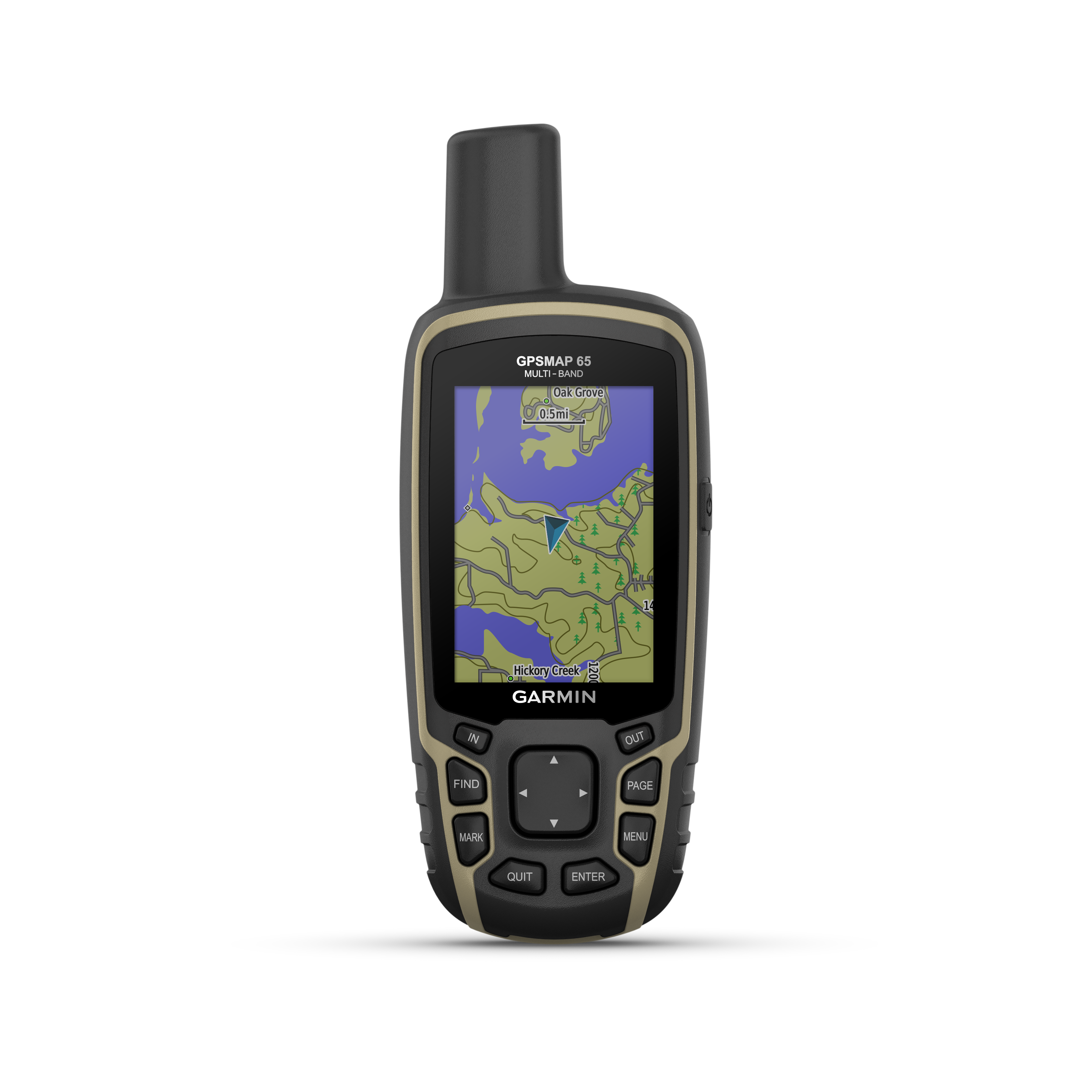 Garmin GPSMAP 2.6" Satellite Support - Color Display