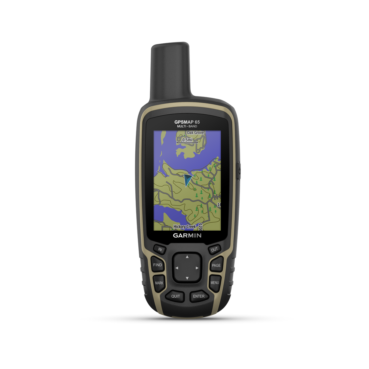 Garmin GPSMAP 2.6" Satellite Support - Color Display