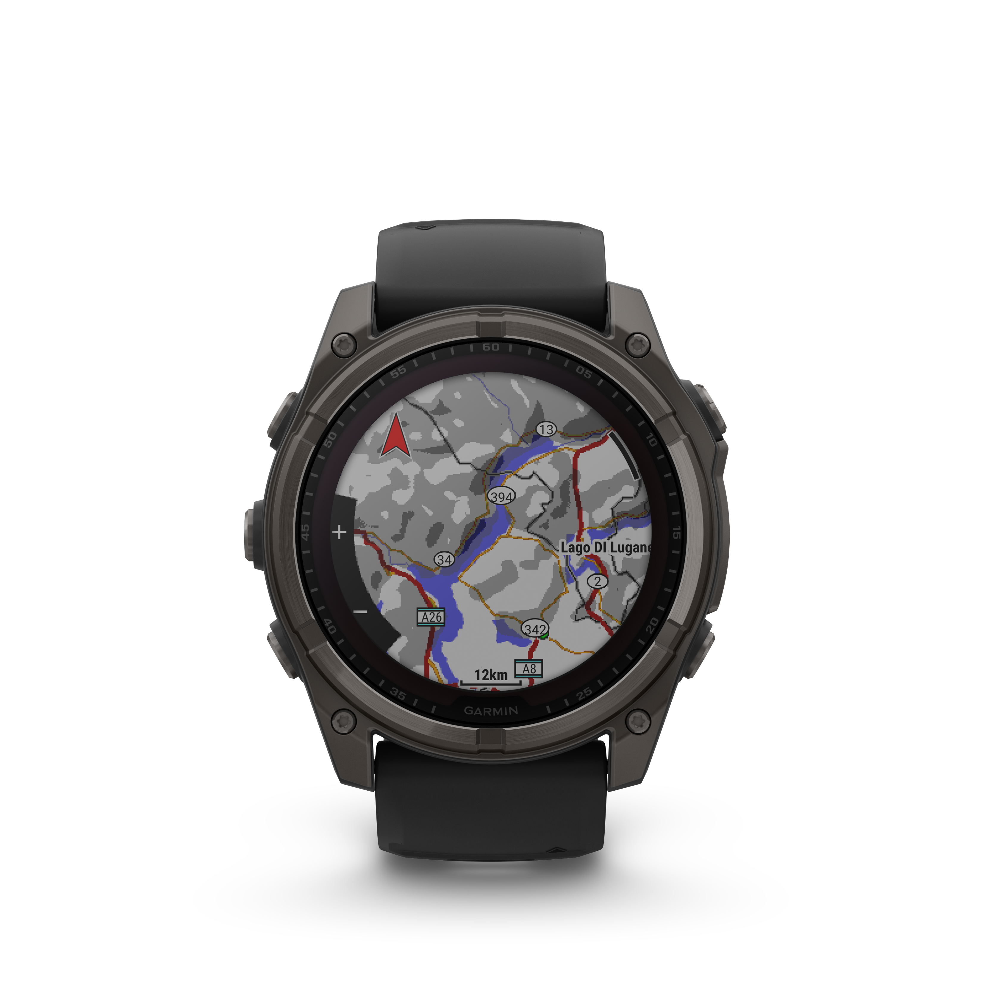 Garmin Fenix 8 51mm Solar Sapphire - Carbon Gray