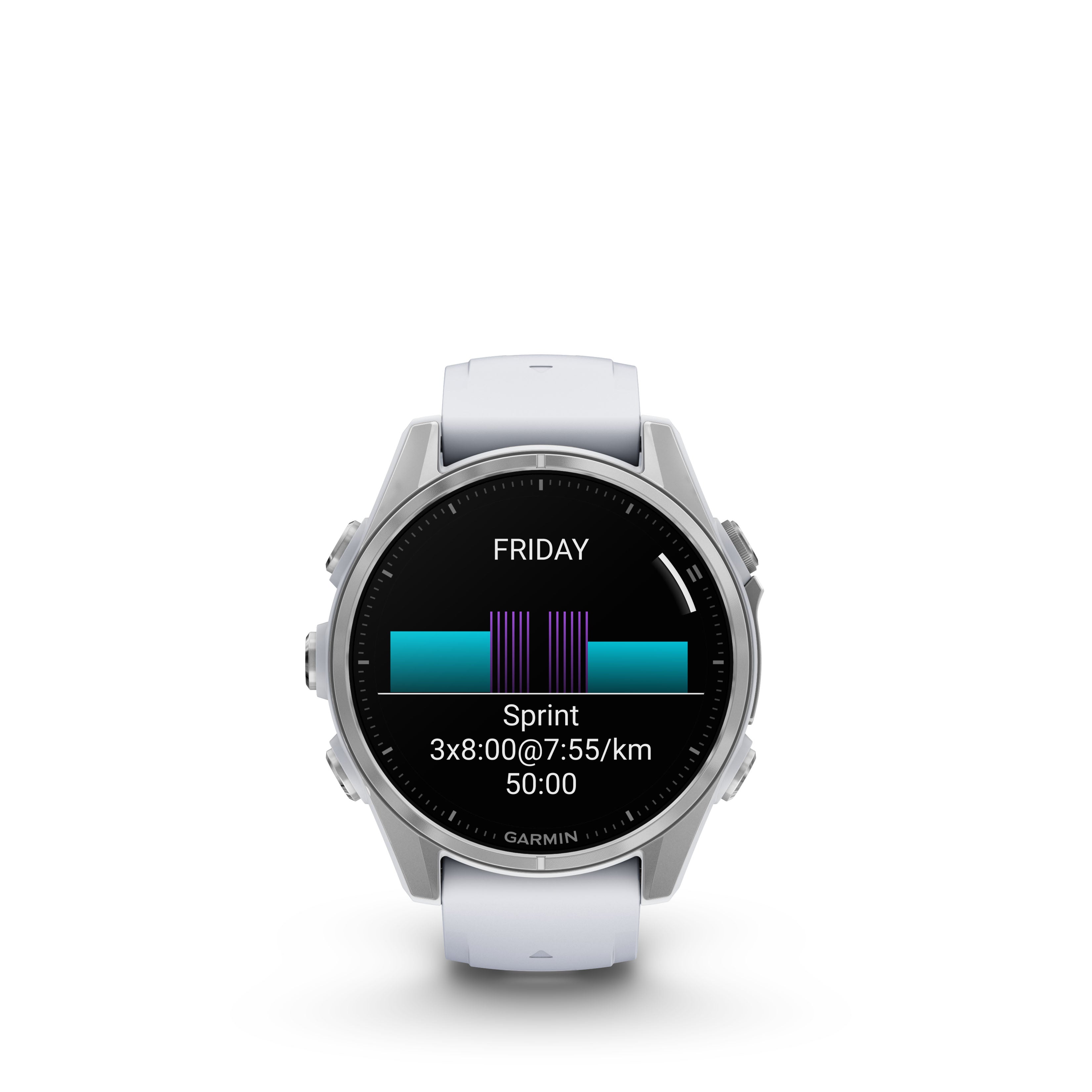 Garmin Fenix 8 43mm Amoled - Silver