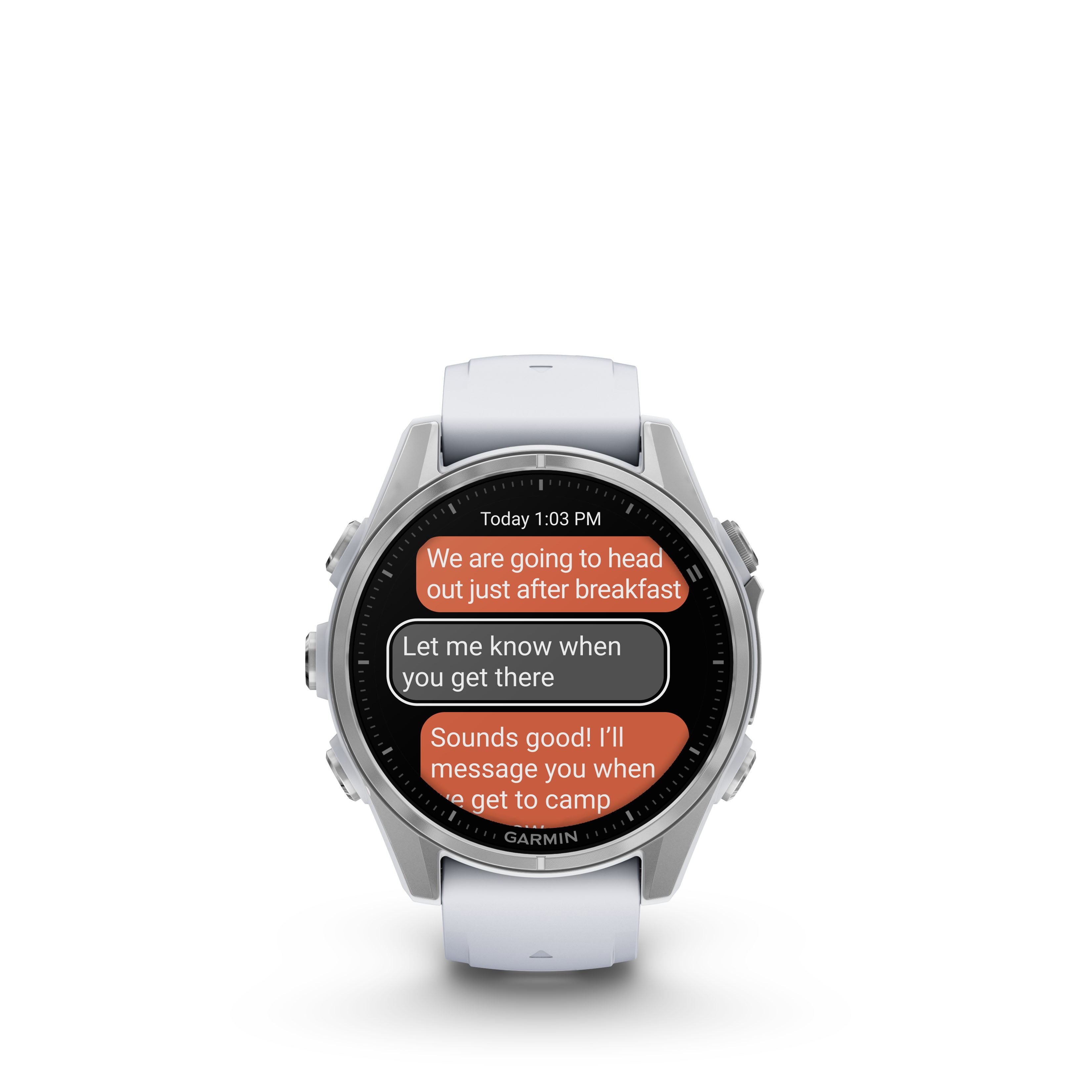 Garmin Fenix 8 43mm Amoled - Silver