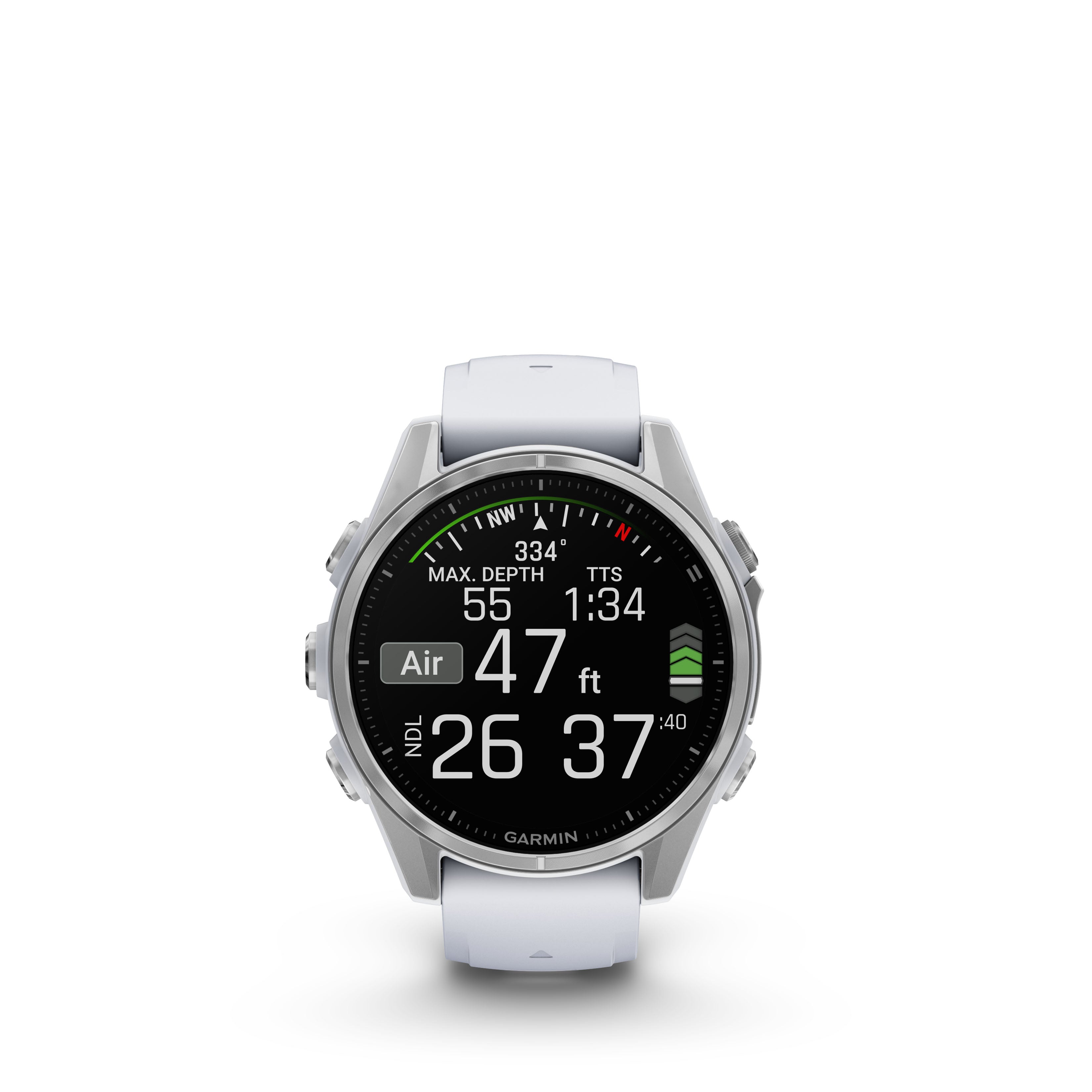 Garmin Fenix 8 43mm Amoled - Silver