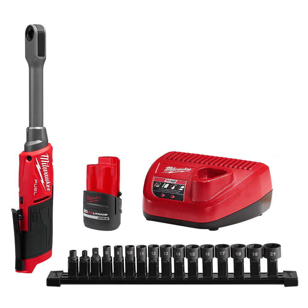 Milwaukee M12 Extended Reach Box Ratchet (cliquet de boîte à portée étendue)