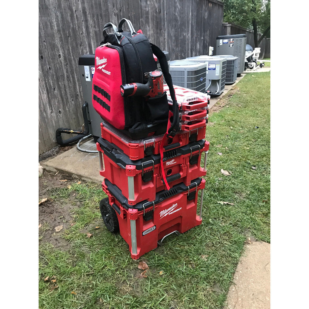 Sac à dos pour outils Milwaukee PACKOUT™ - Solution de rangement ultime pour chantier