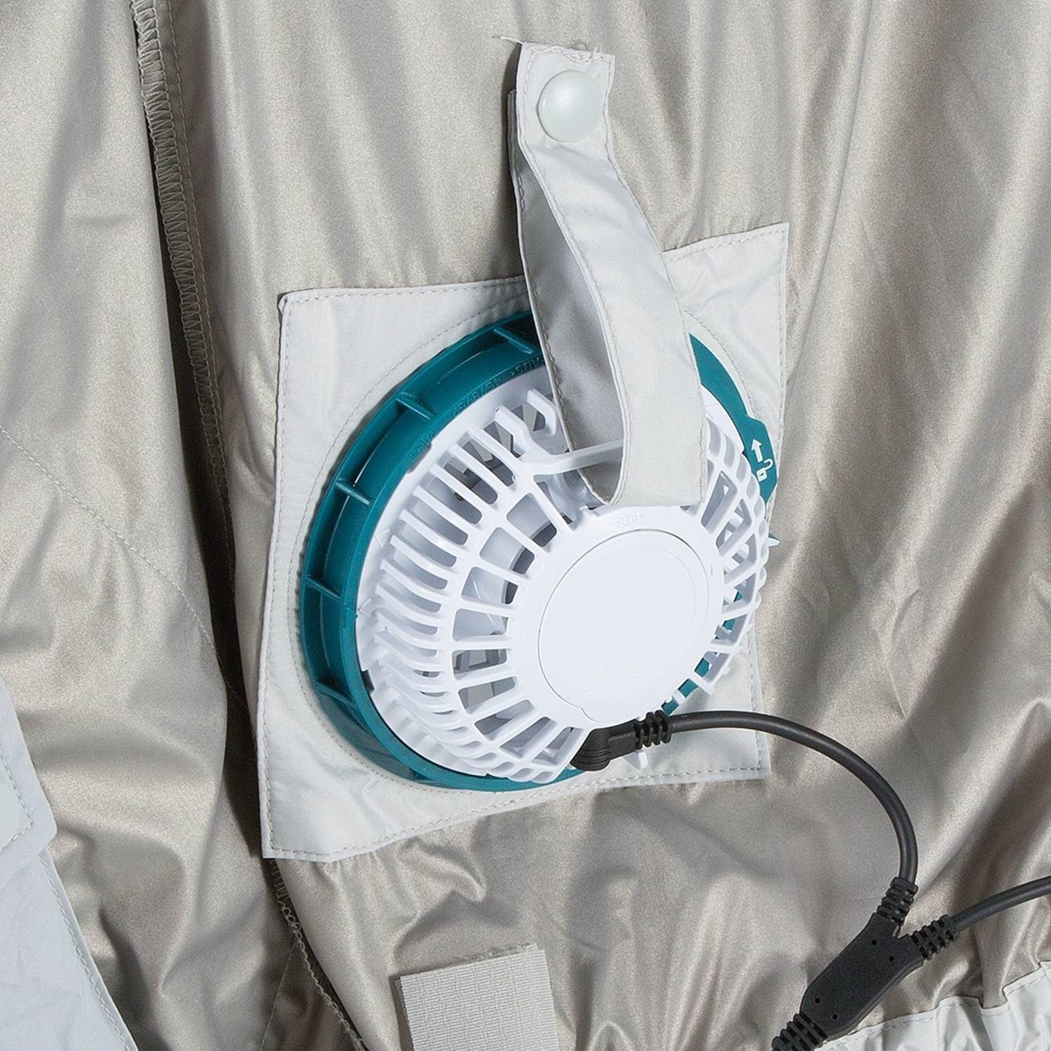 Makita 18V LXT Lithium-Ion Cordless UV Resistant Ventilated Jacket - S - White