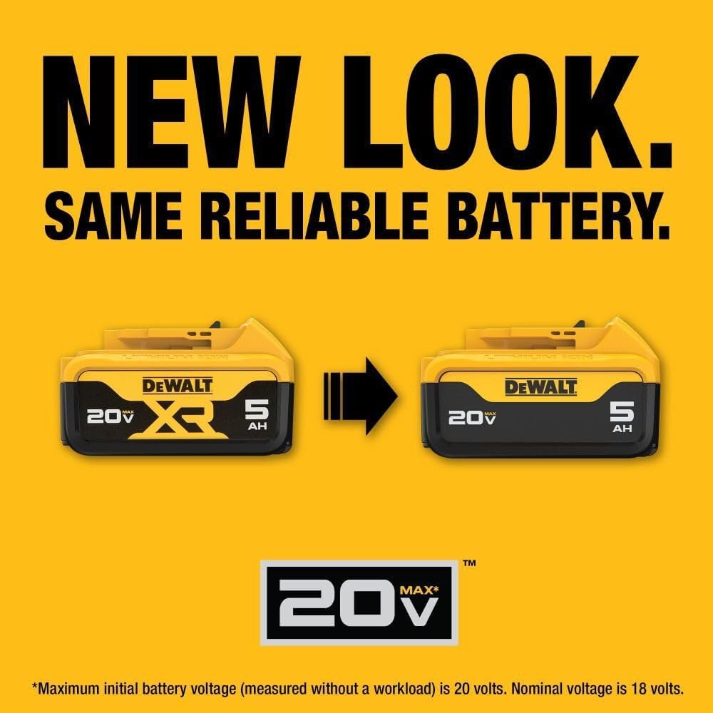 Dewalt 20V Max xr 5.0Ah Lithium Ion Battery