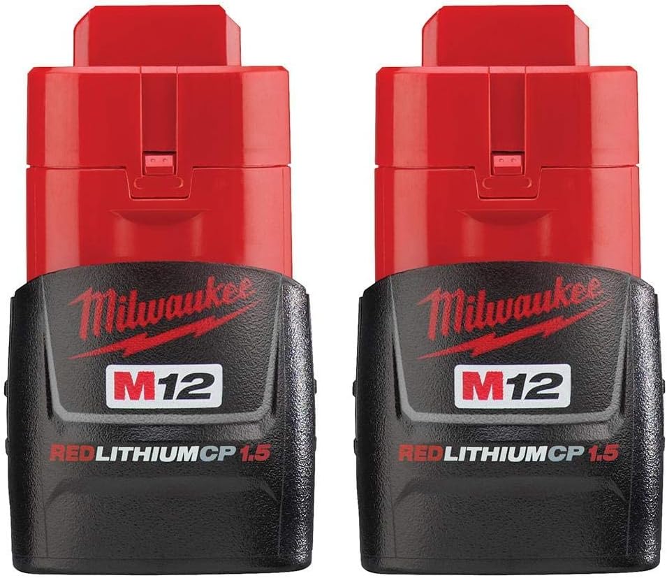 Milwaukee M12 Redlithium - Lot de 2