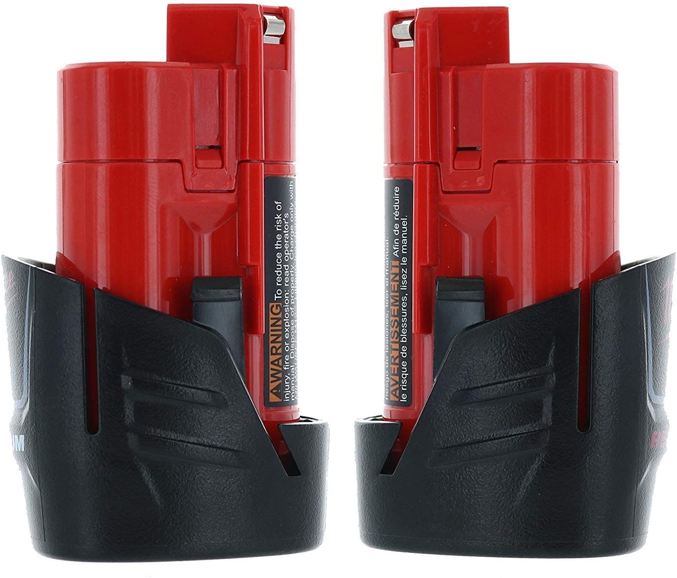 Milwaukee M12 Redlithium - Lot de 2