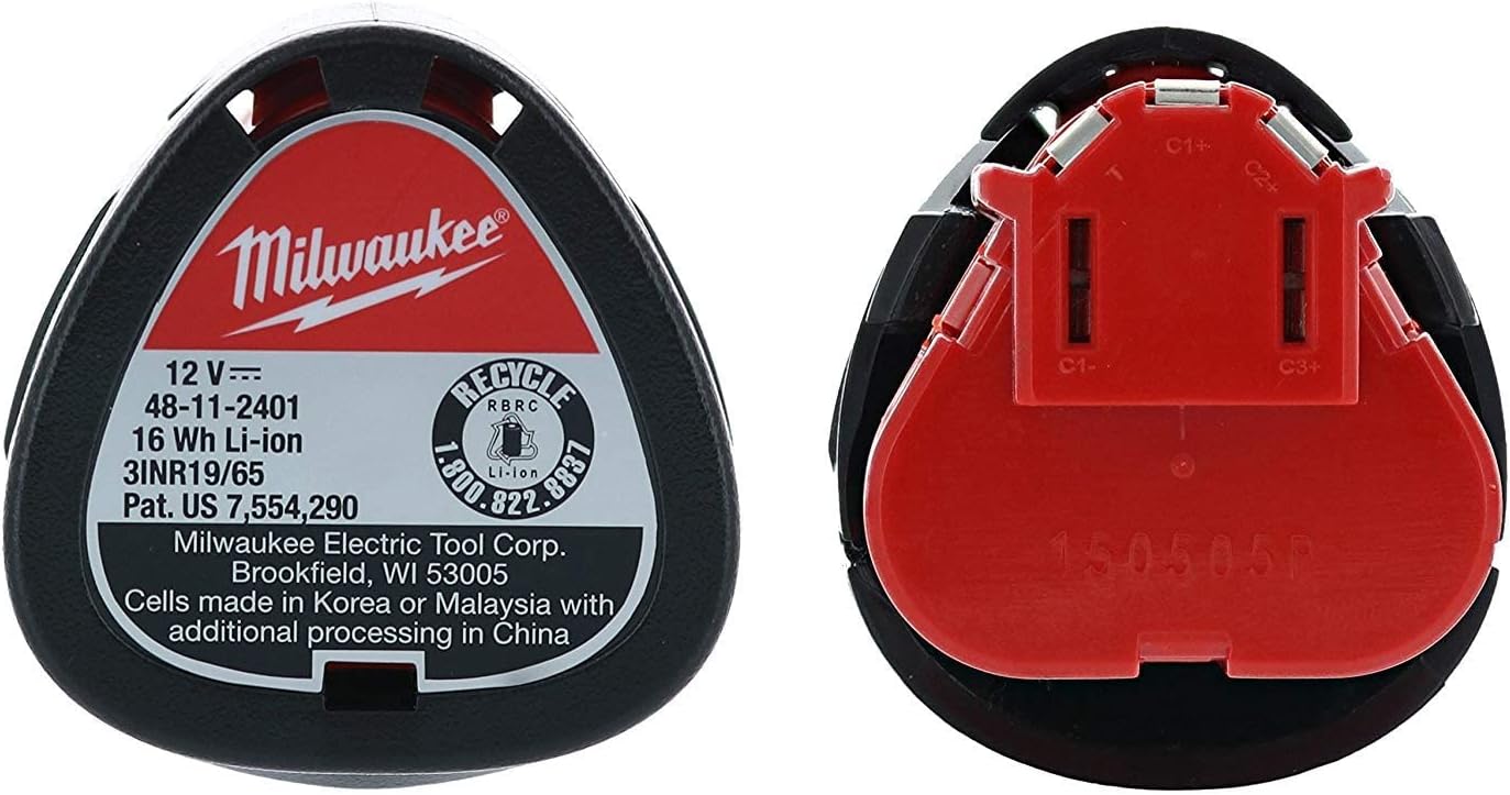 Milwaukee M12 Redlithium - Lot de 2