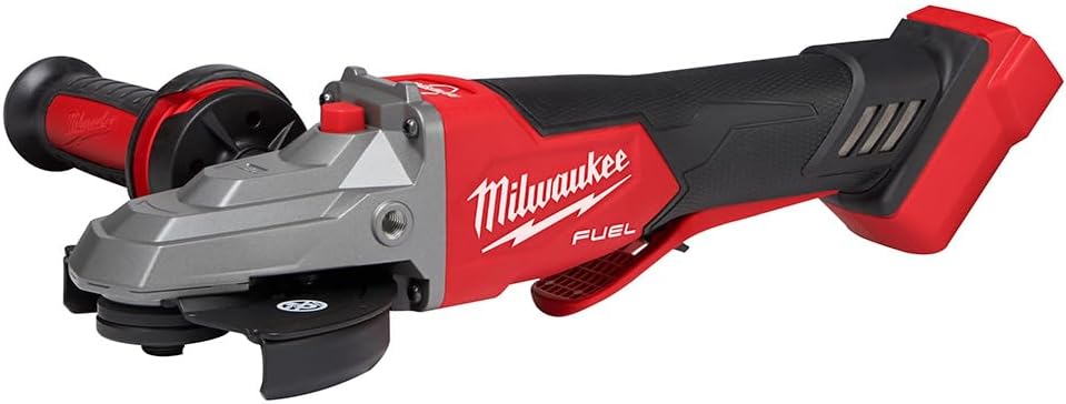 Milwaukee M18V Fuel Lithium-Ion 5" sans balais meuleuse plate à freinage avec interrupteur à palette - Outil seulement