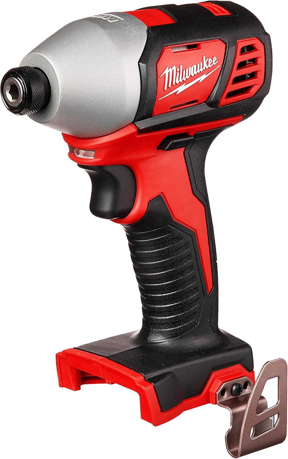 Milwaukee M18V 18V 1/4" Lithium-Ion 5" Hex Impact Driver with LED Lighting Array - Outil seulement