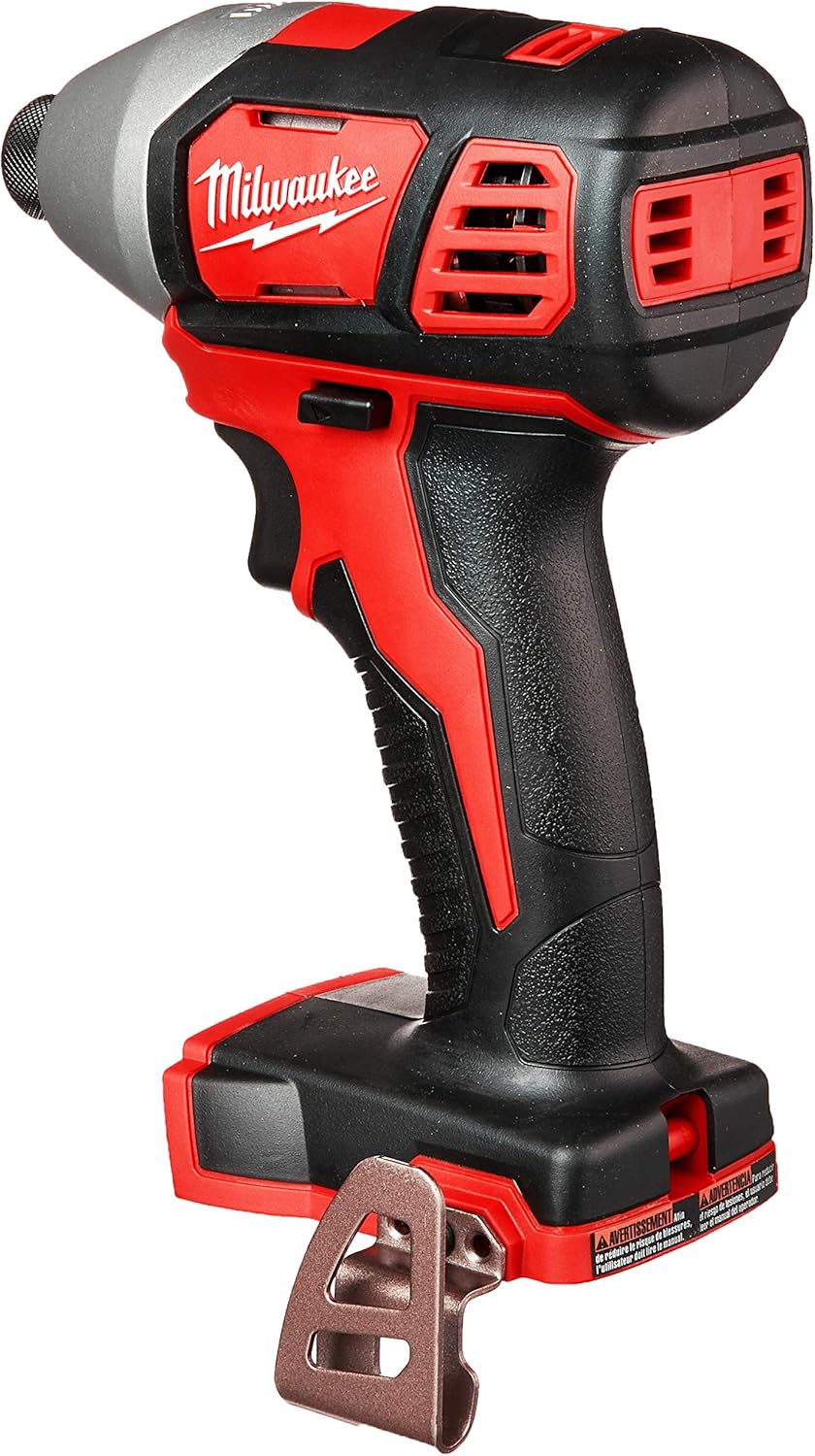 Milwaukee M18V 18V 1/4" Lithium-Ion 5" Hex Impact Driver with LED Lighting Array - Outil seulement