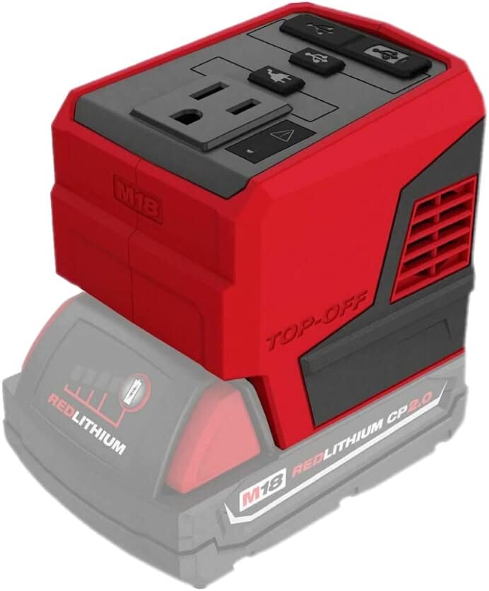 Milwaukee M18 Top Off 175W Power Supply - Outil seulement