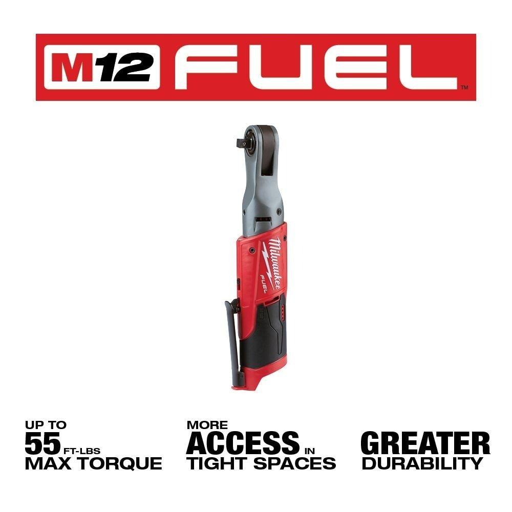 Milwaukee M12 Fuel 3/8" Ratchet électrique - Outil seul