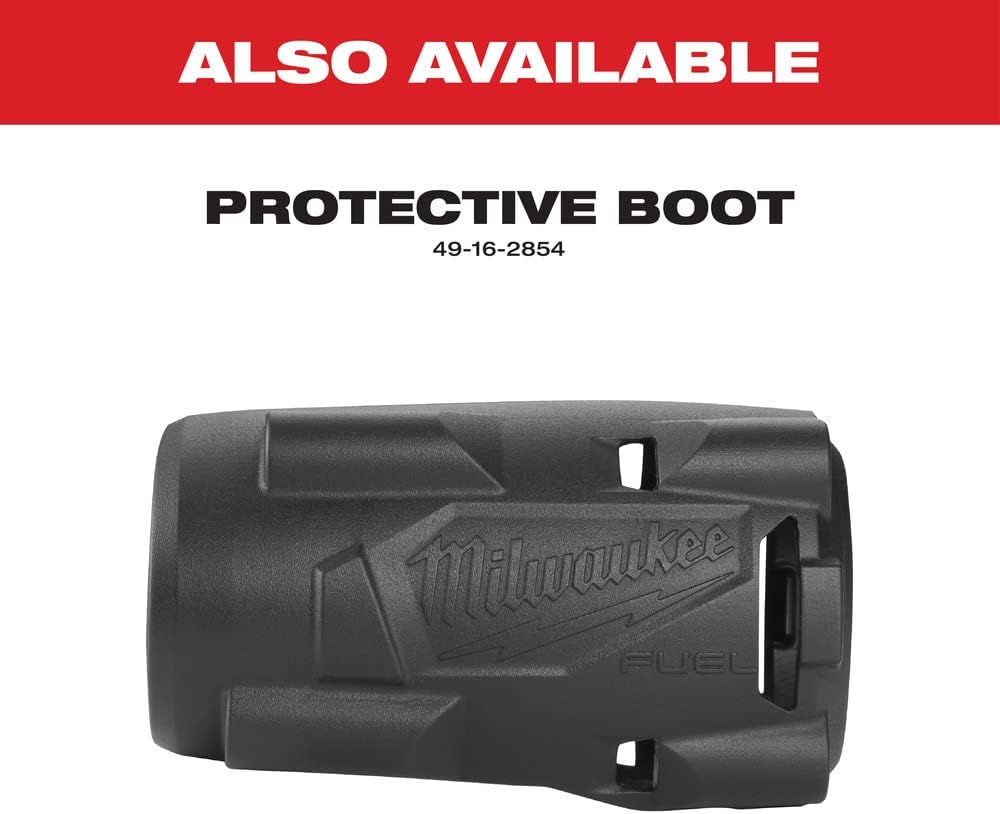 Clé à chocs sans fil Milwaukee 18V 1/2" sans balais avec anneau de friction