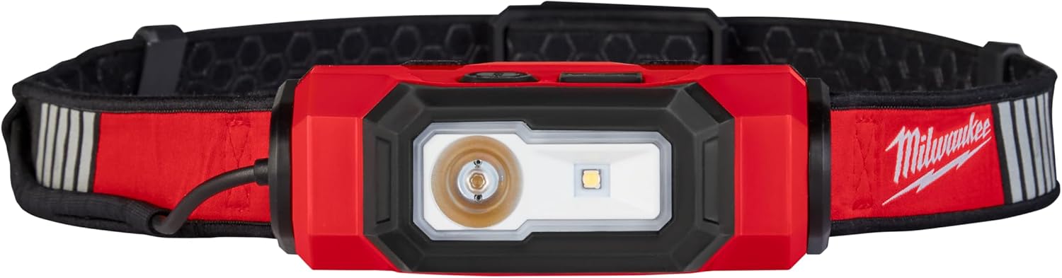Lumière de casque de sécurité rechargeable par USB de Milwaukee