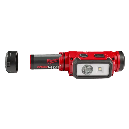 Lampe frontale USB Milwaukee avec 1 batterie et chargeur