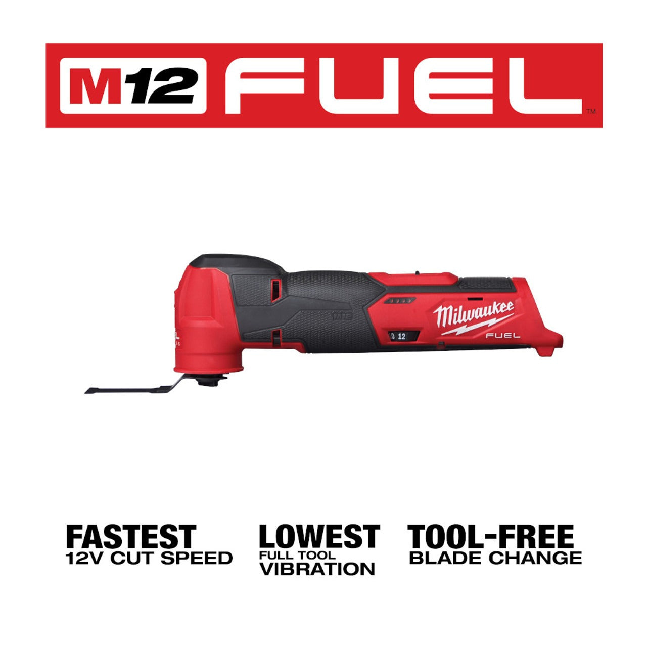 Milwaukee M12 Fuel Brushless Cordless Lithium-Ion Oscillating Multi Tool