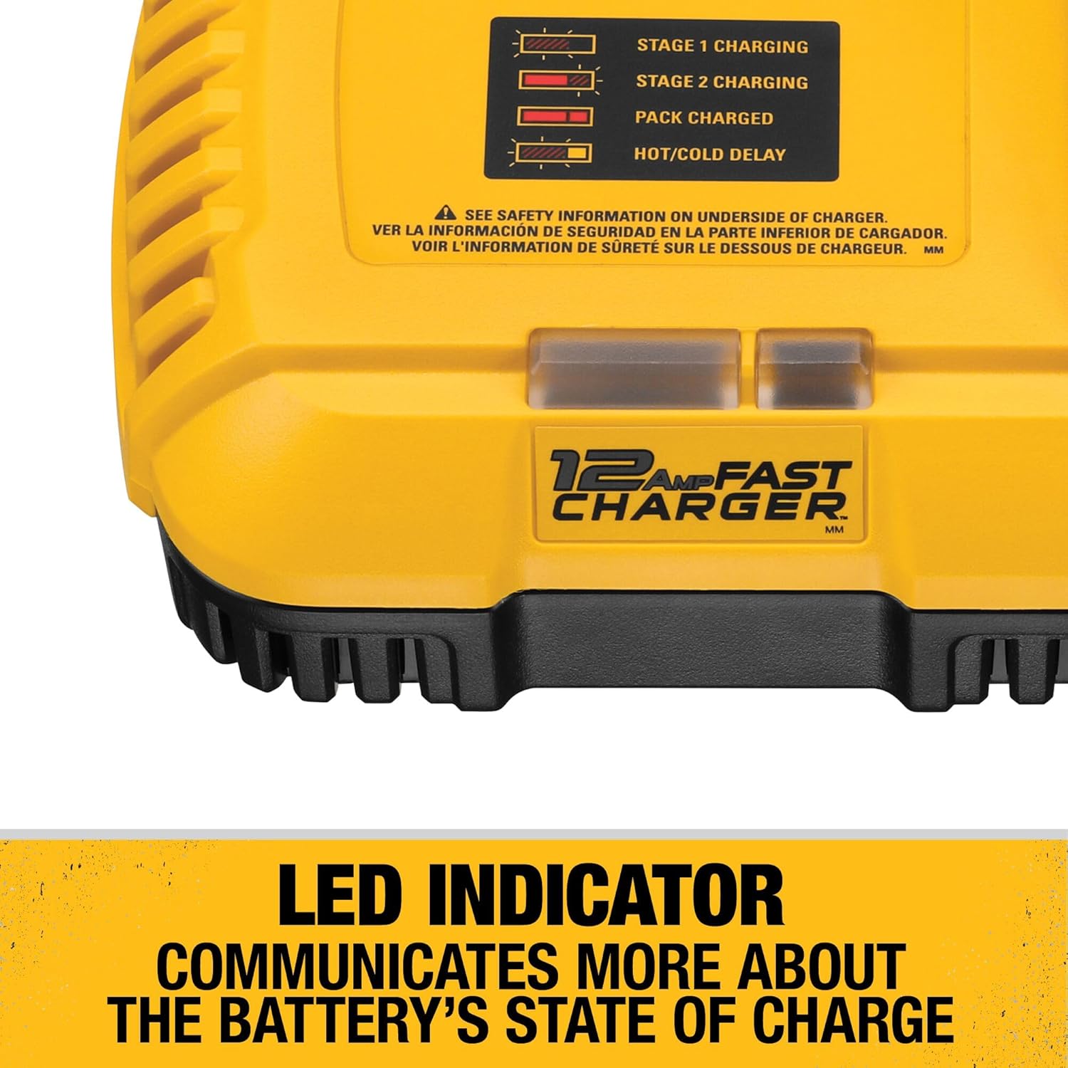 Chargeur de batterie Dewalt 20V Plus Flexvolt Fast Charger