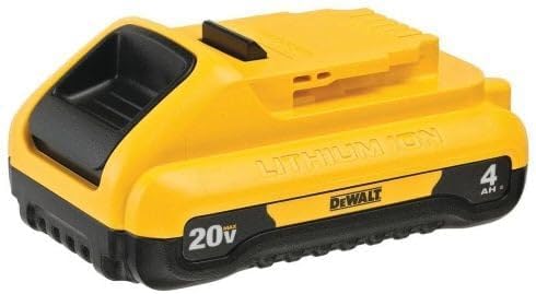 Batteries compactes Dewalt 20V Max 4.0Ah - 2 packs