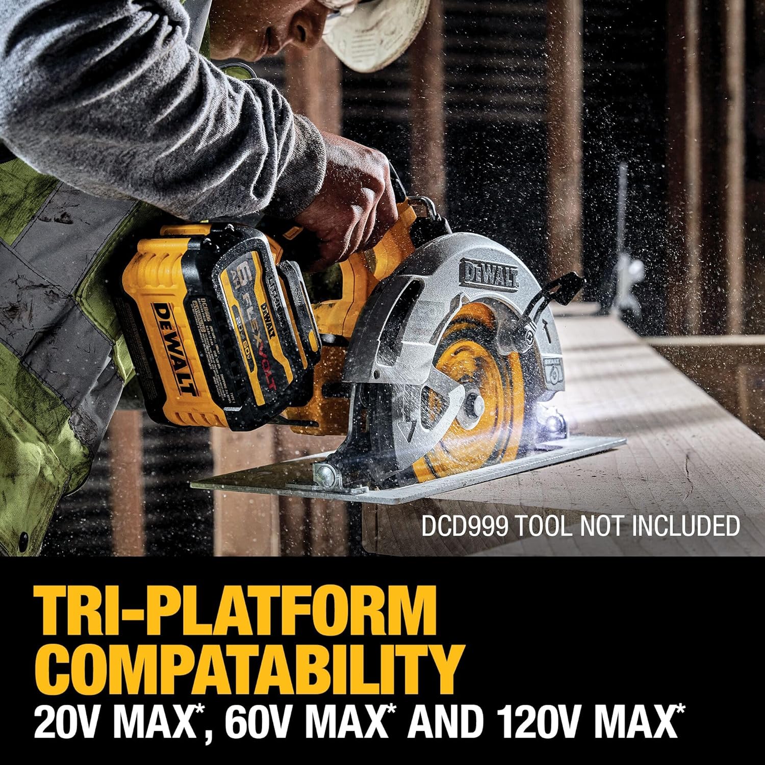 Batterie Dewalt 20/60V Max Flexvolt 6.0 Ah Dual Pack
