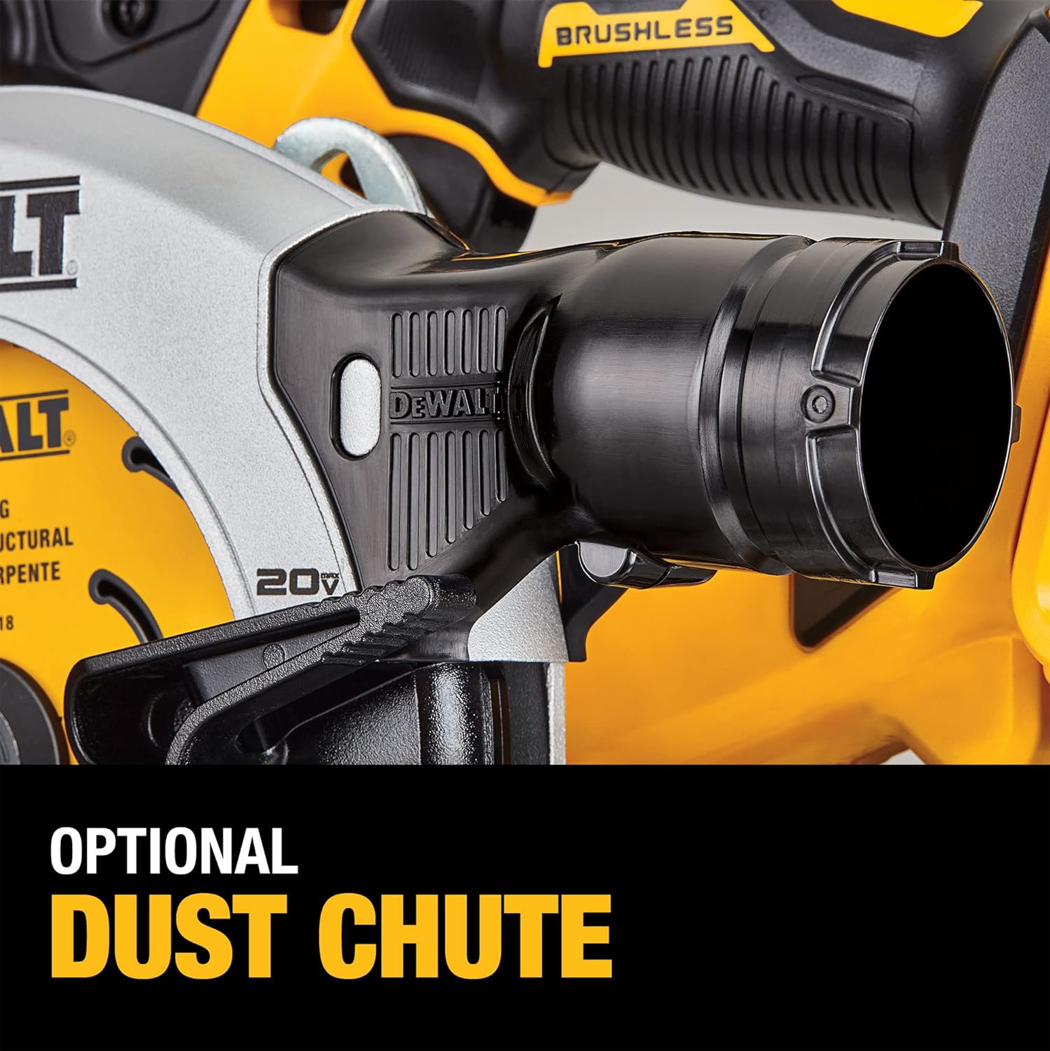 Scie circulaire Dewalt 20V MAX XR 6-1/2" (5.0AH) avec 1 batterie et un sac