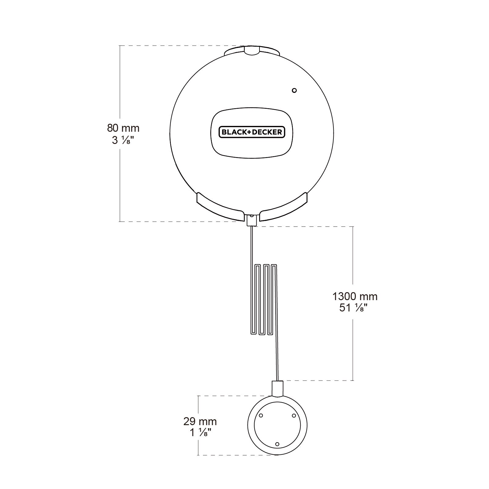 Détecteur d'eau Wi-Fi intelligent Black & Decker
