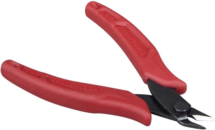 Klein Tools Pince coupante diagonale de précision 5" - Rouge