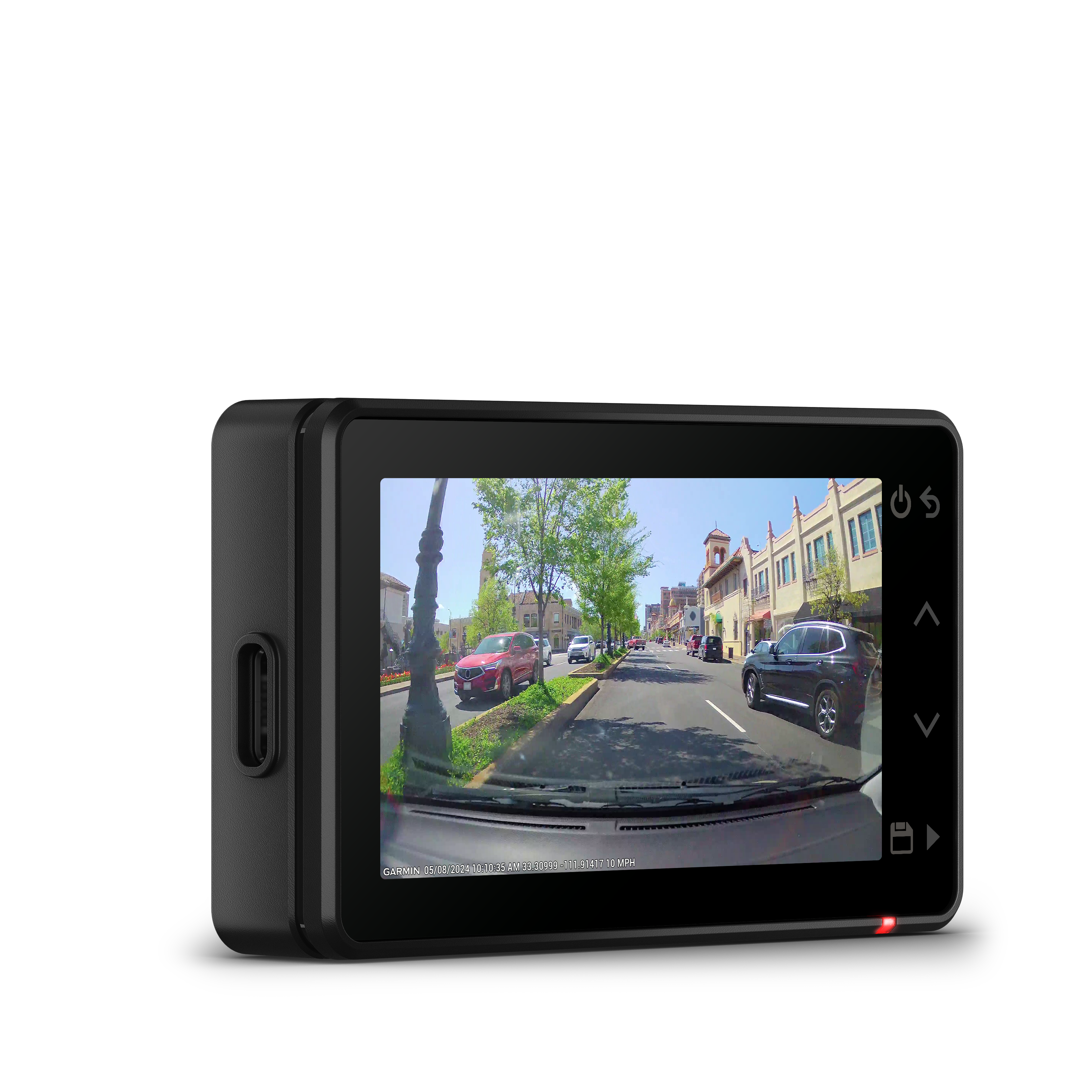 Garmin Dash Cam X210 avec un champ de vision de 140 degrés et un polariseur de clarté