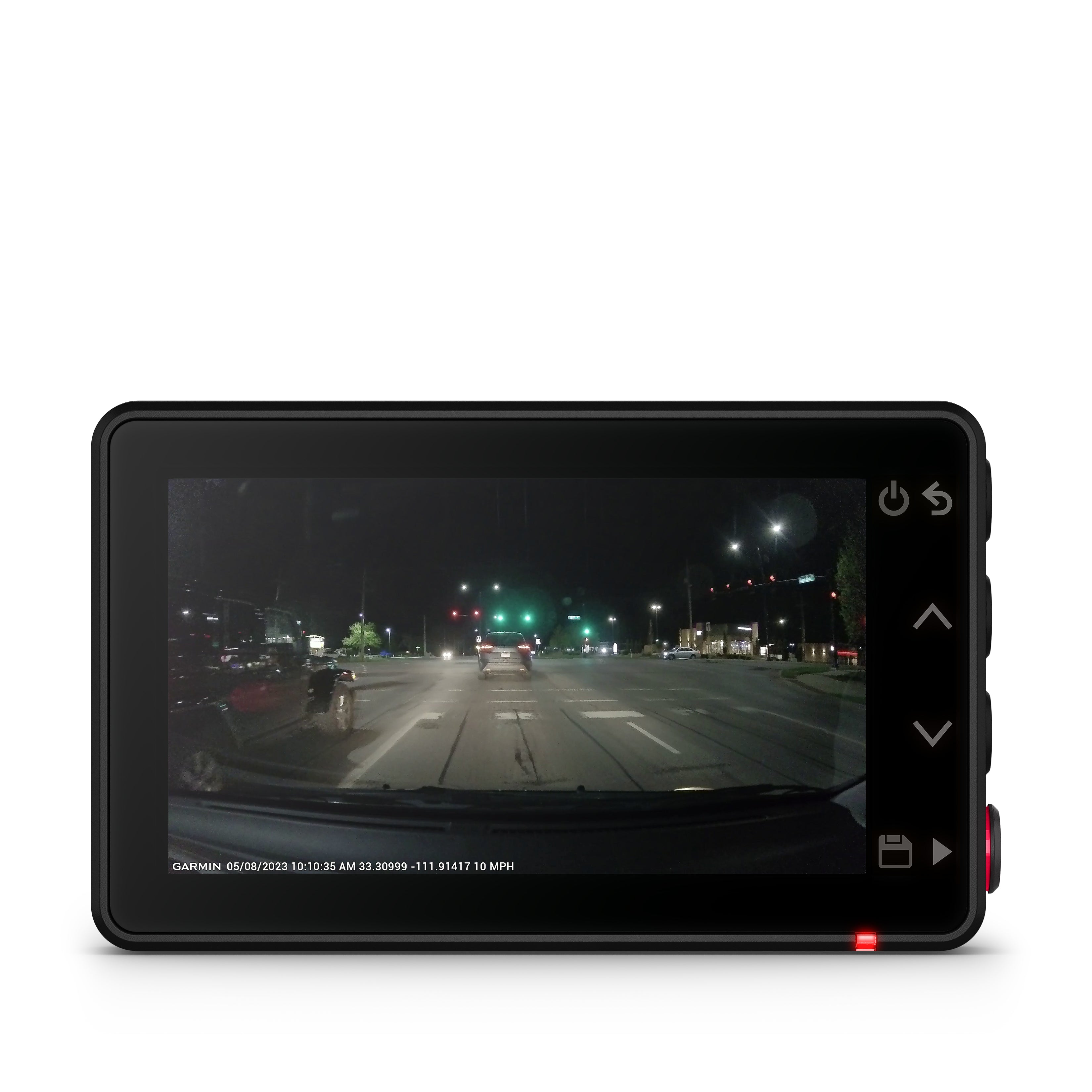 Garmin Dash Cam X210 avec un champ de vision de 140 degrés et un polariseur de clarté