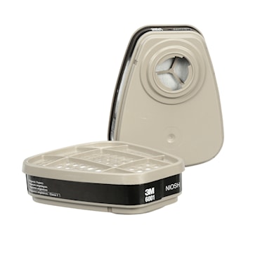 3M Respirator Cartridge for Certain Organic Vapors - 1 pair