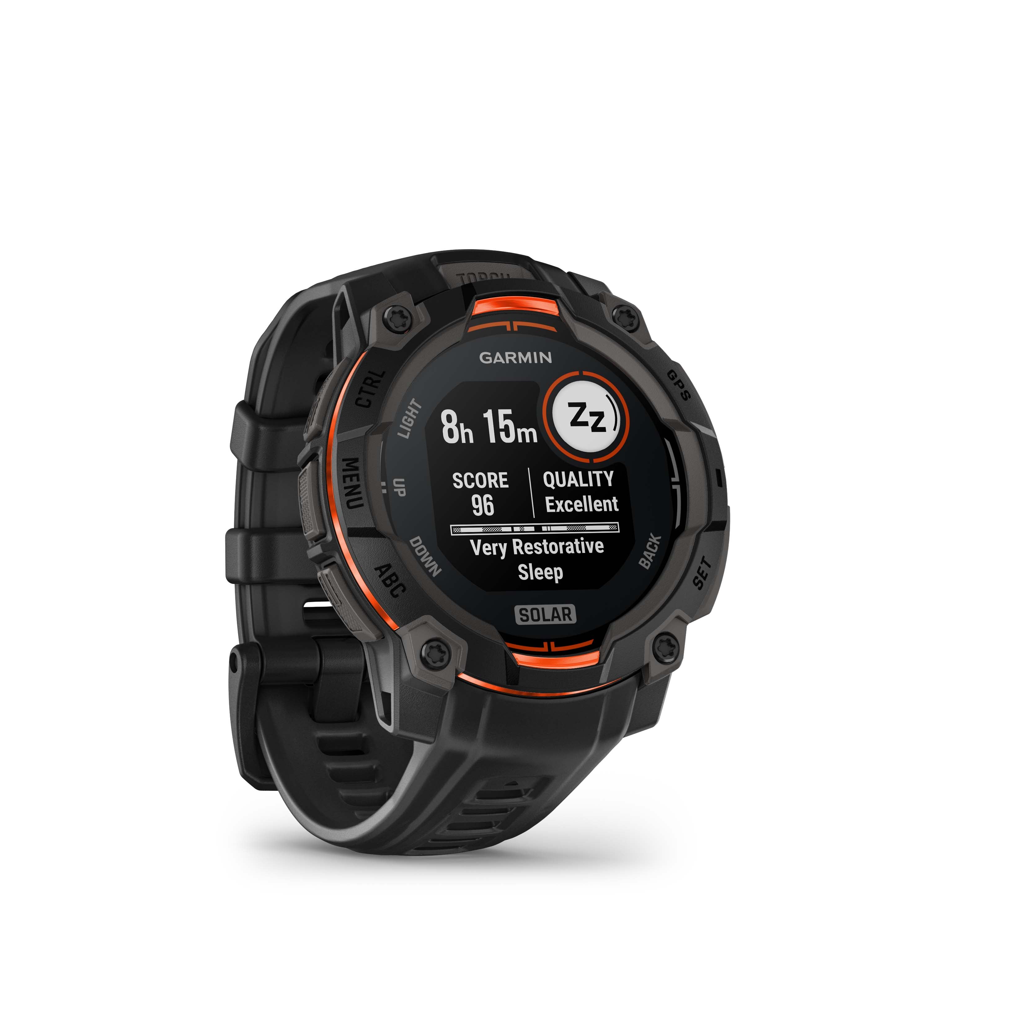 Garmin Instinct 3 45mm Solar - Black