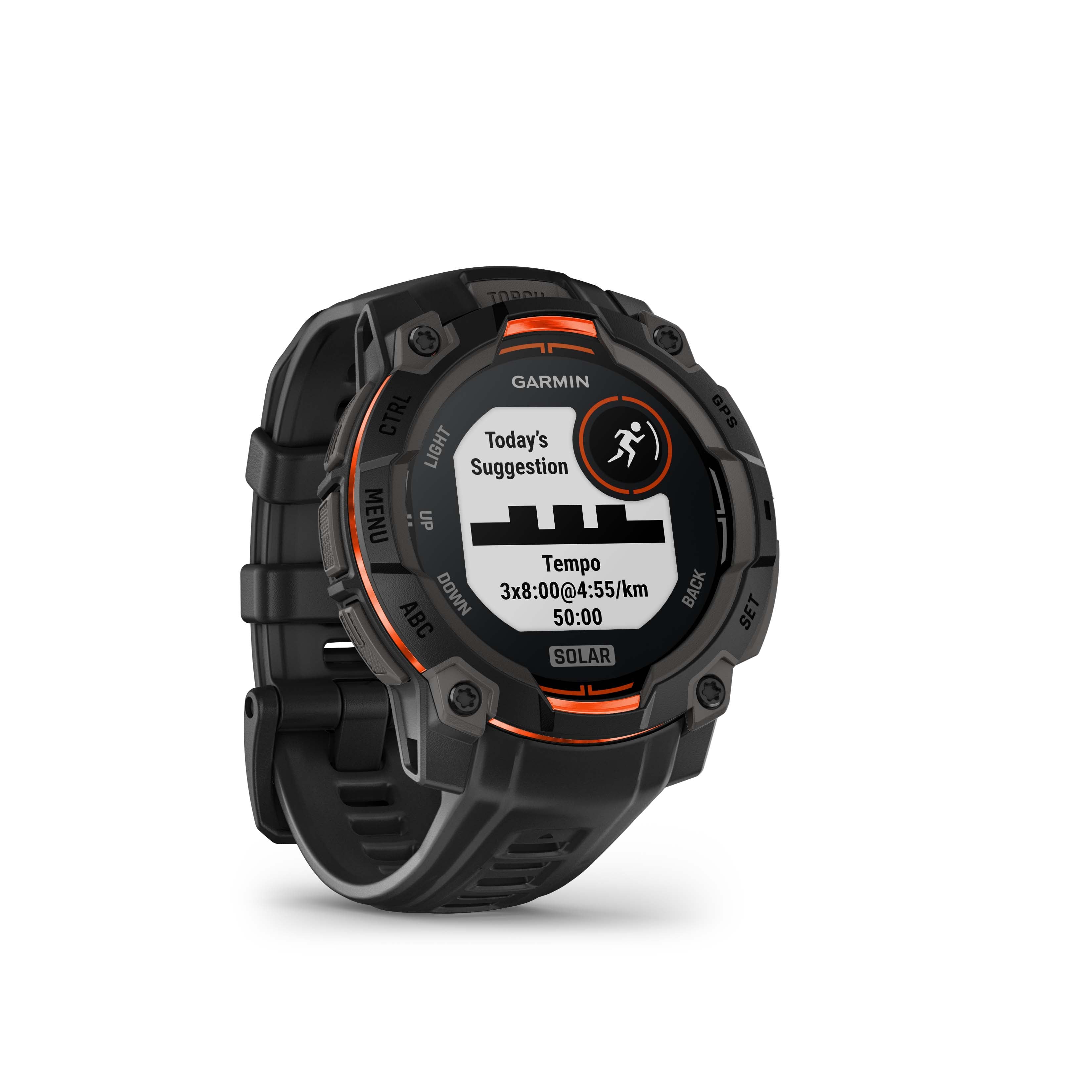 Garmin Instinct 3 45mm Solar - Black