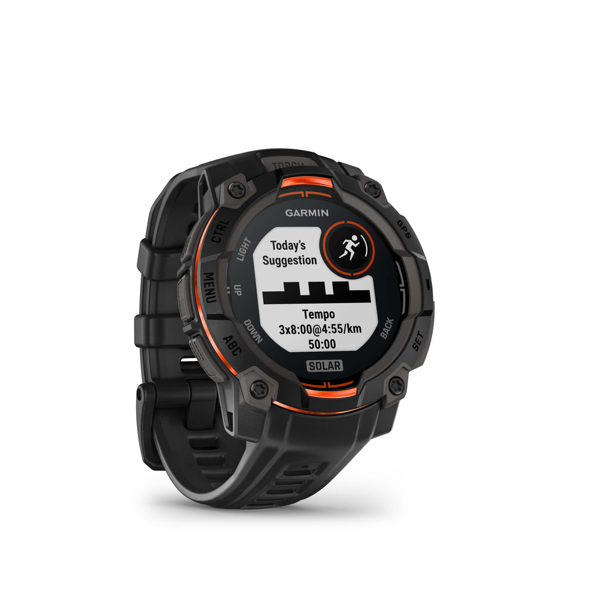 Garmin Instinct 3 45mm Solar - Noir