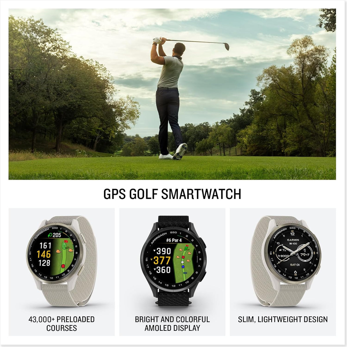 Garmin Approach S50 - Noir
