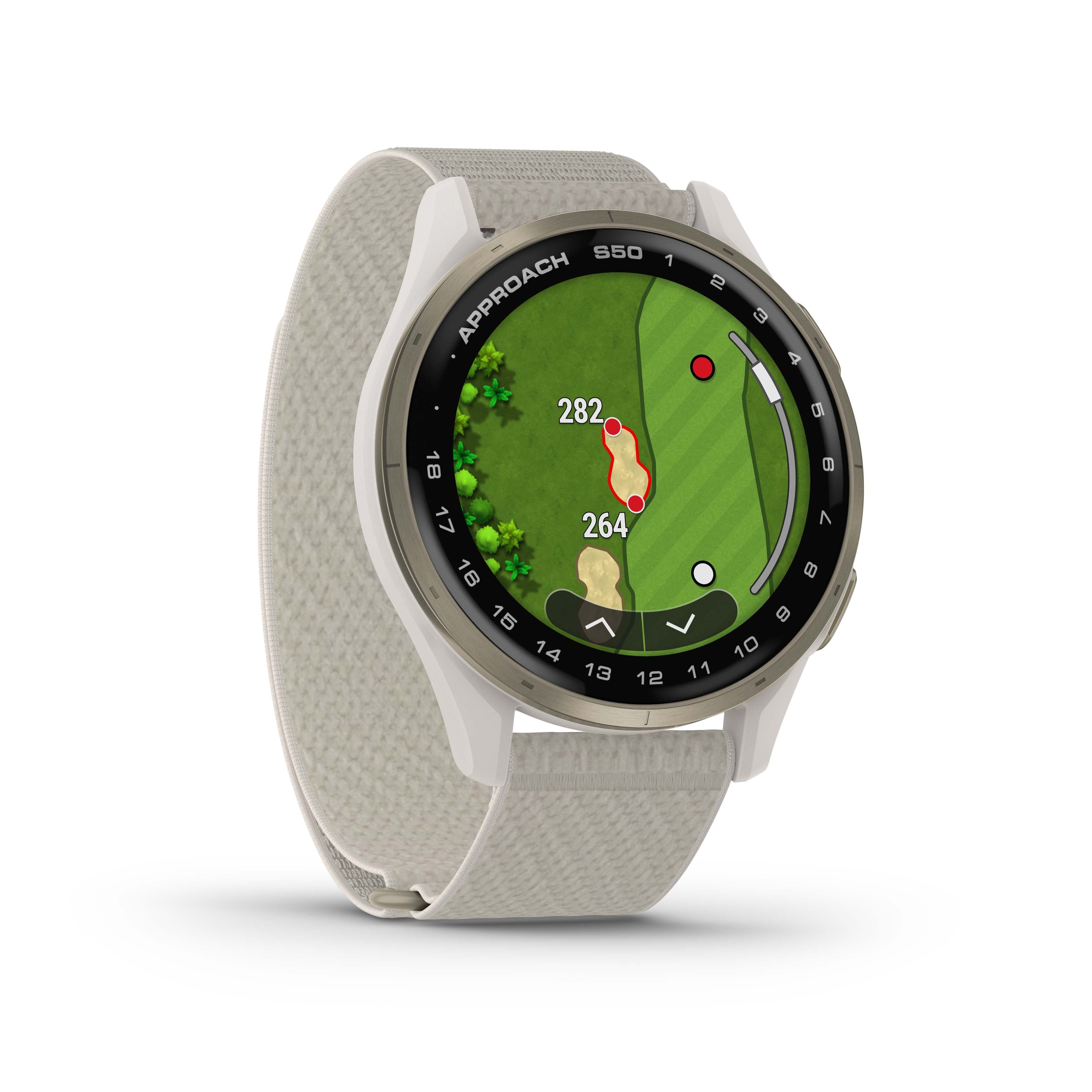 Garmin Approach S50 - Cream Gold