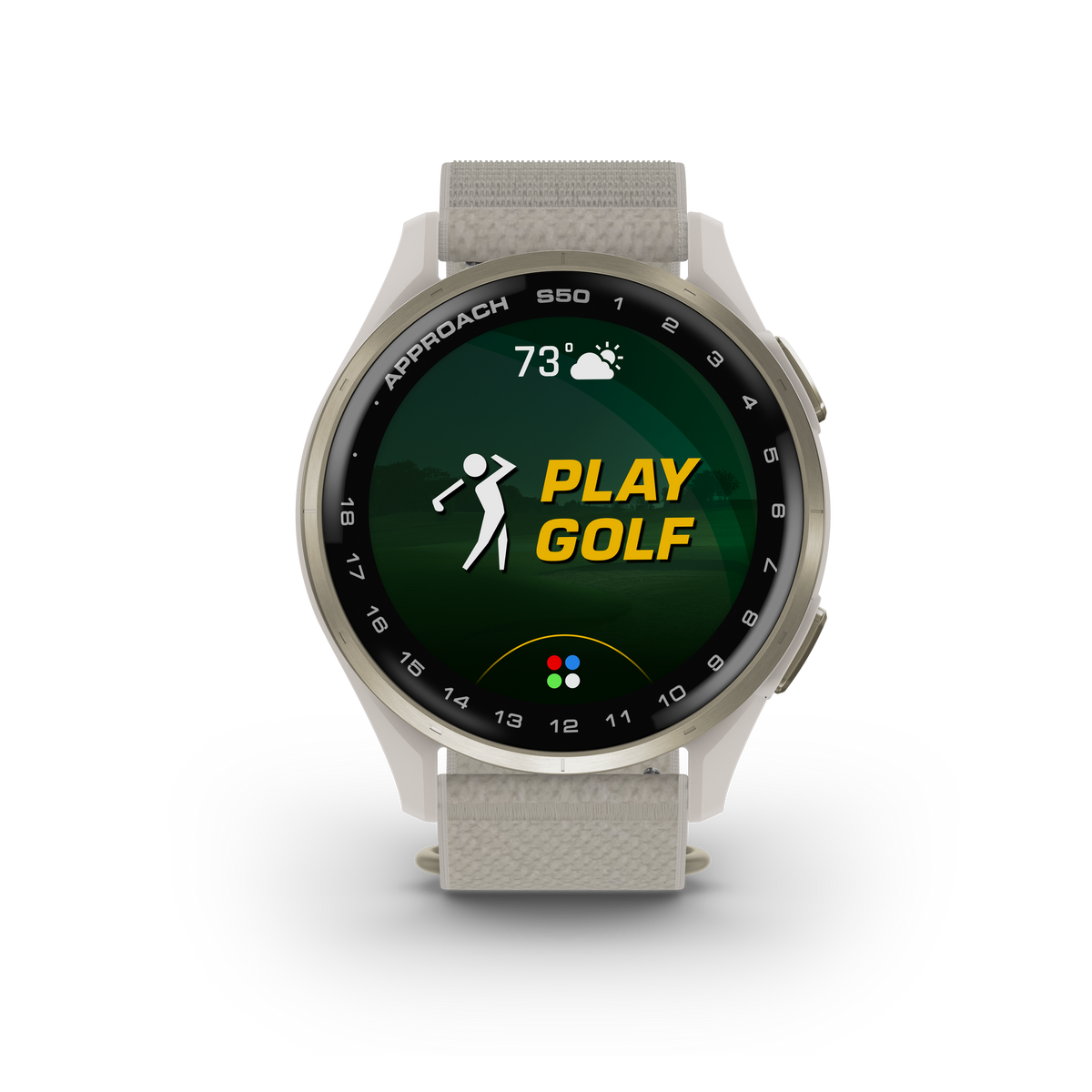 Garmin Approach S50 - Cream Gold