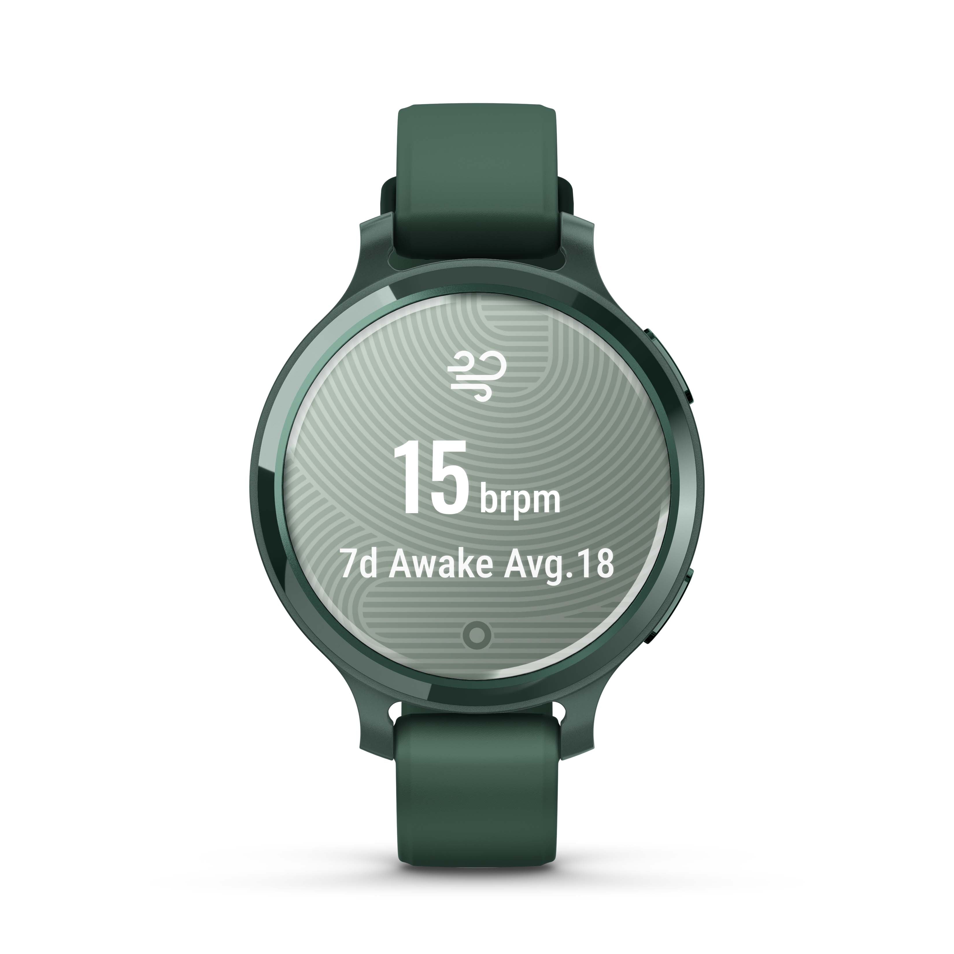 Garmin Lily 2 with Silicone Band - Jasper Green